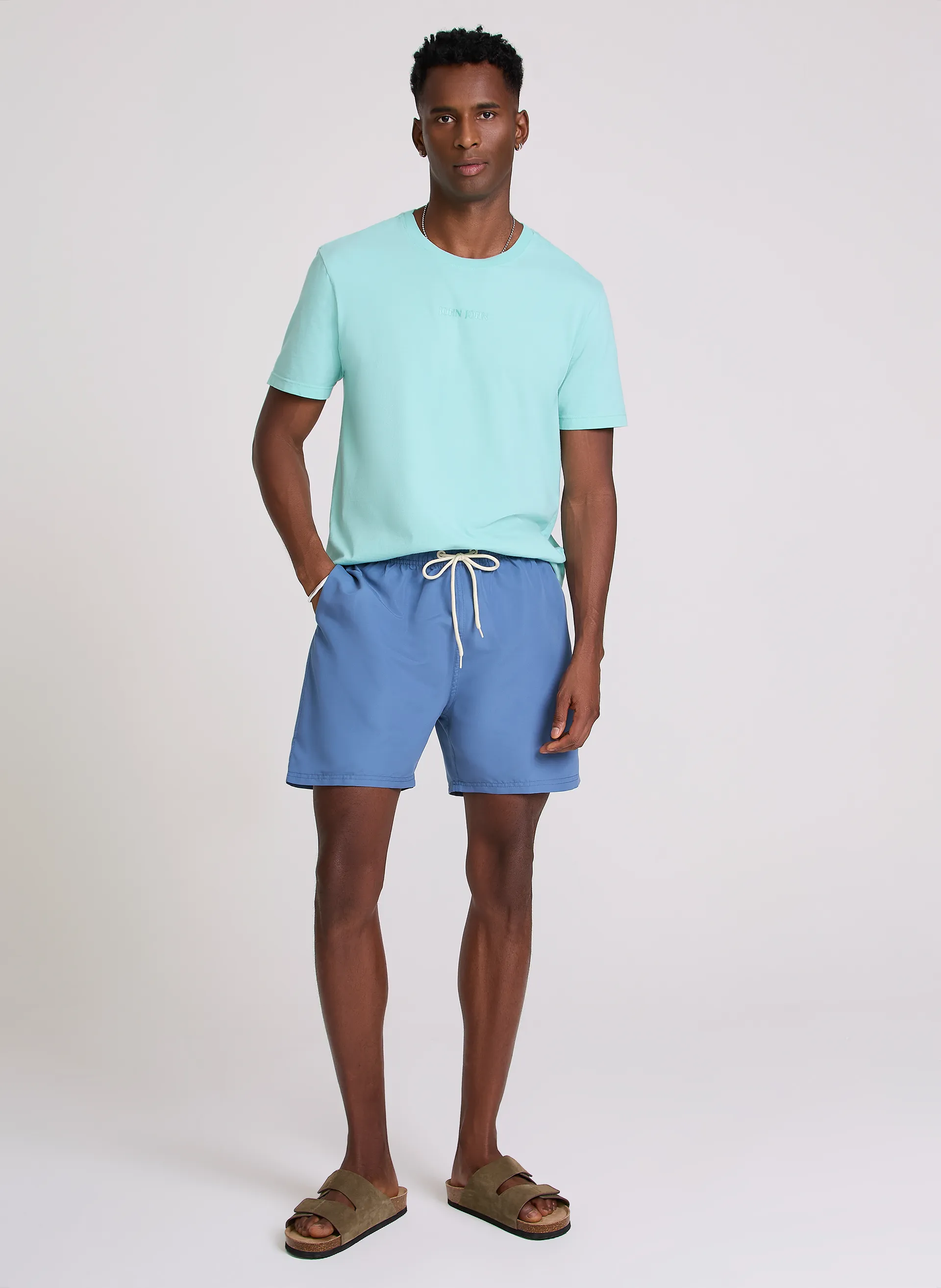 Shorts Regular Fit Bora Cobalto John John Masculino