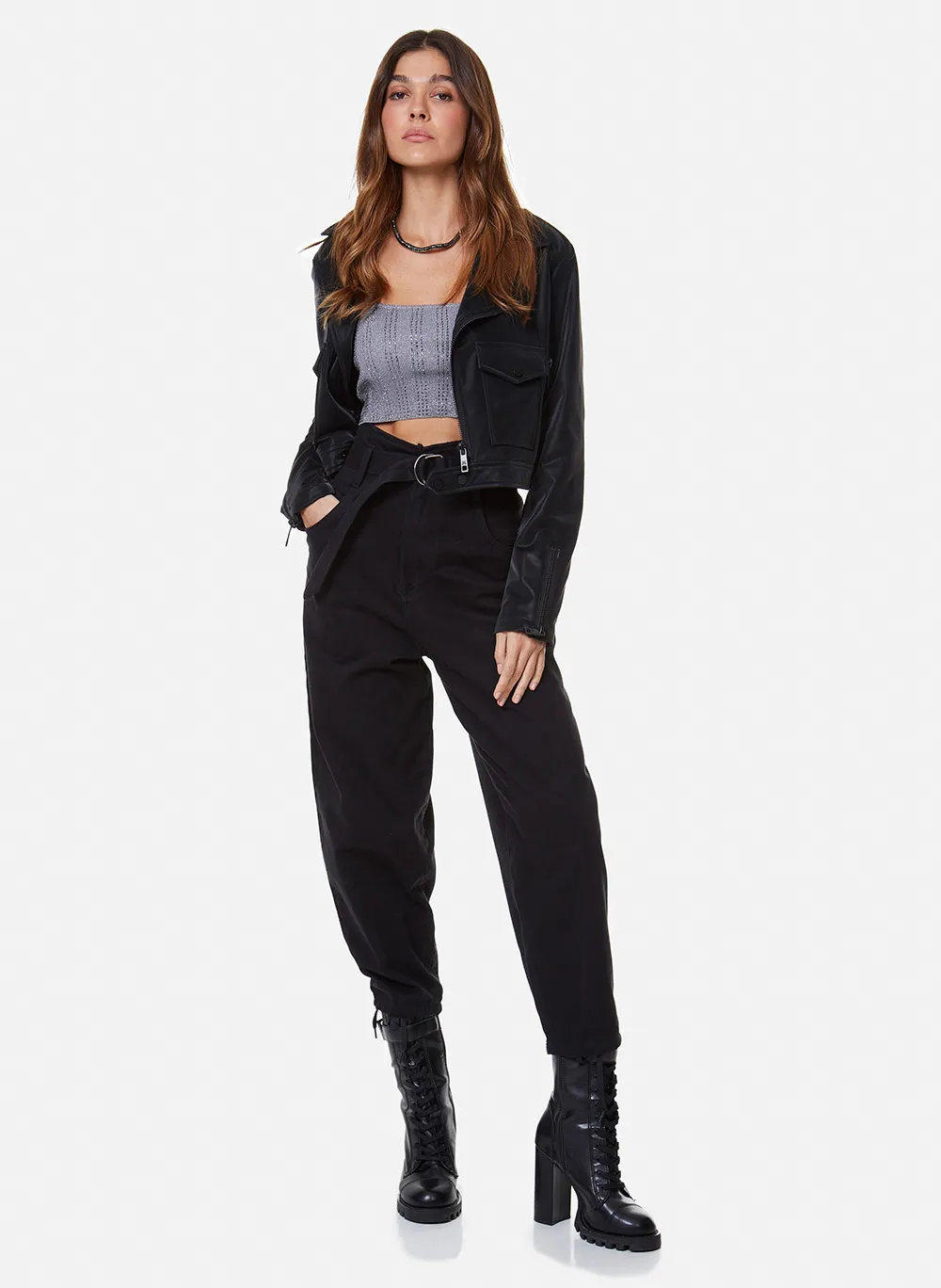Calça Hype França Black John John Feminina