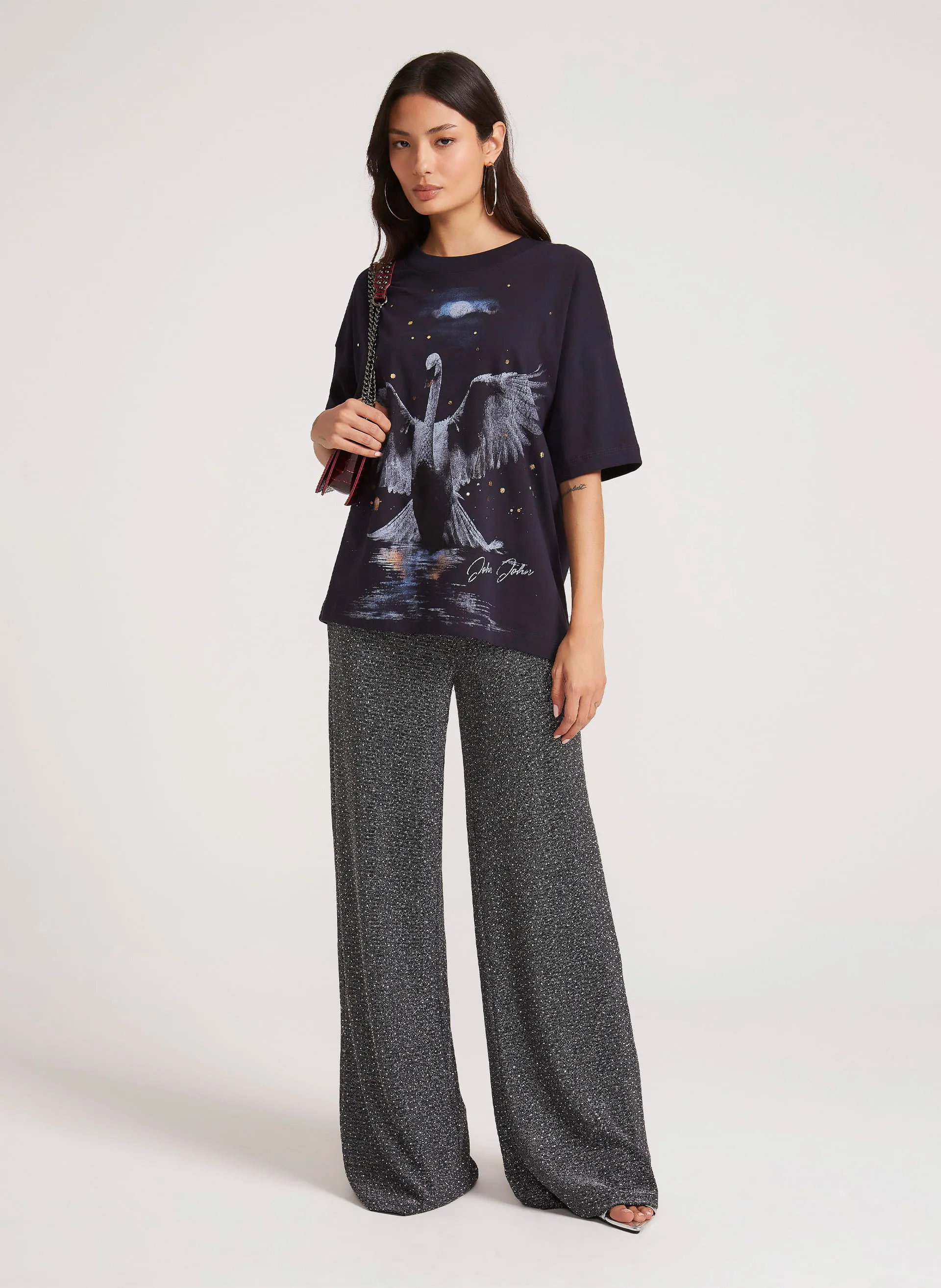 Calça Pantalona Ninni Reimagined John John Feminina