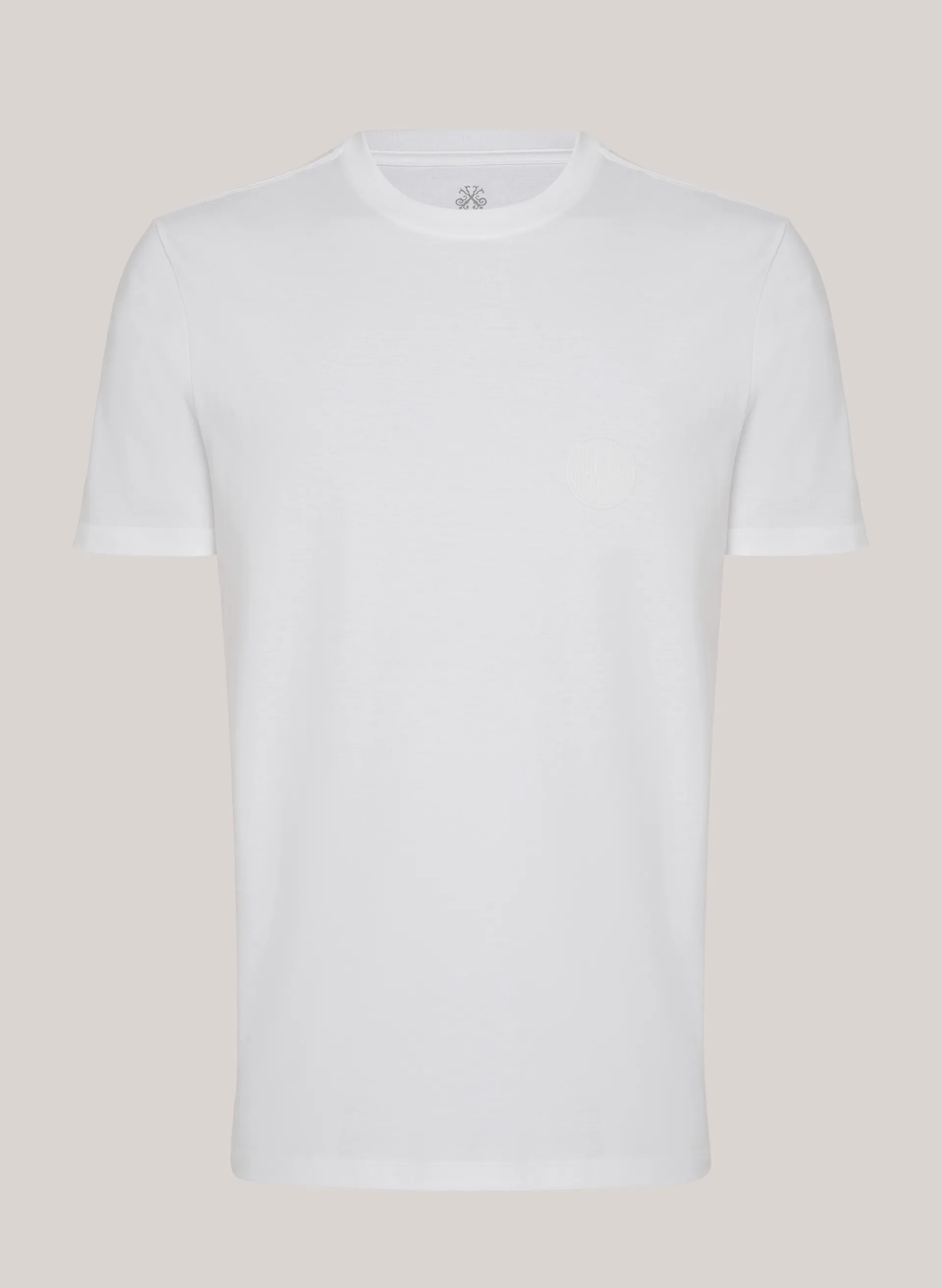 Camiseta Regular Fit Classic Branco John John Masculina