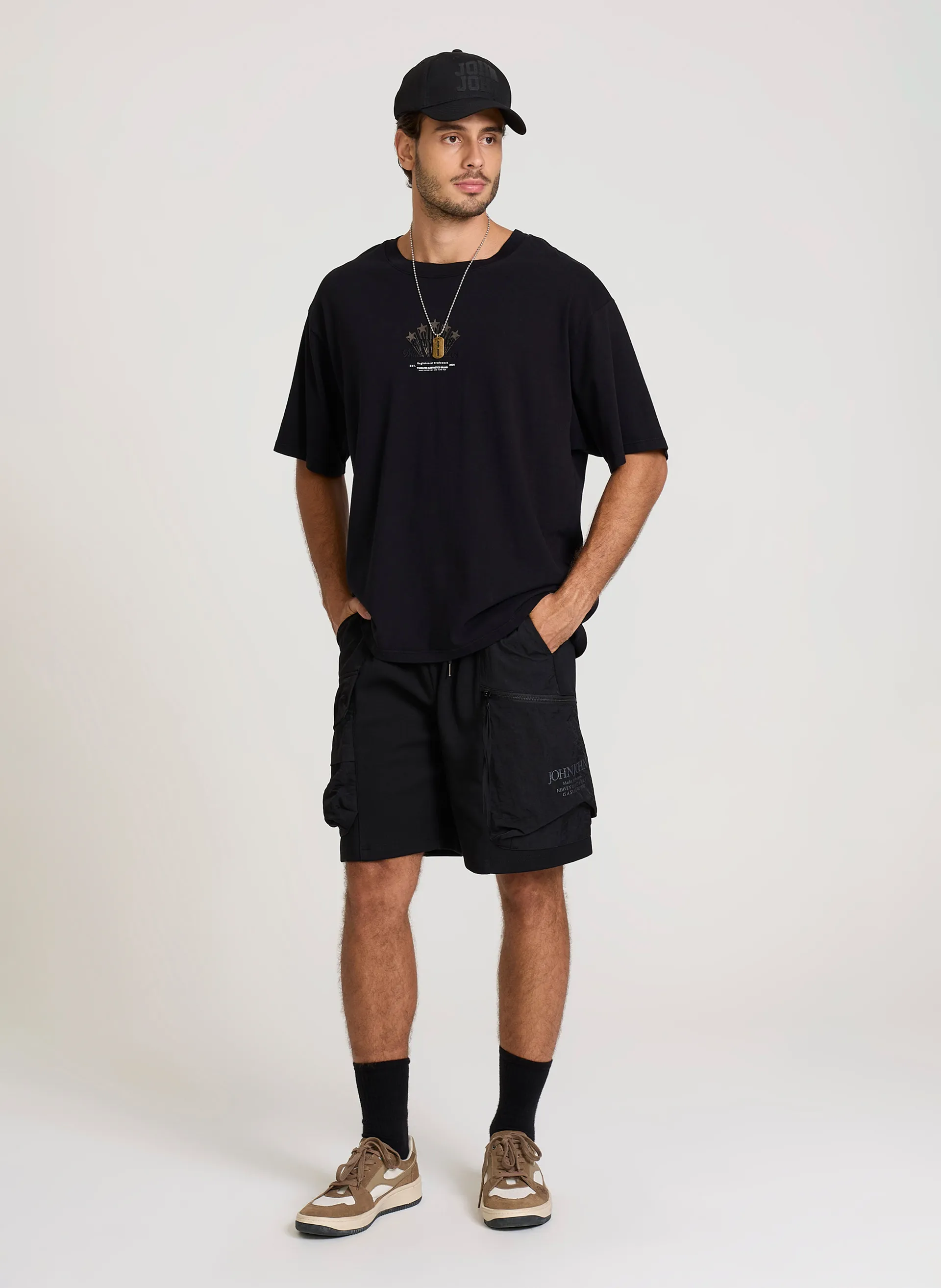 Bermuda Regular Fit Rubell John John Masculina