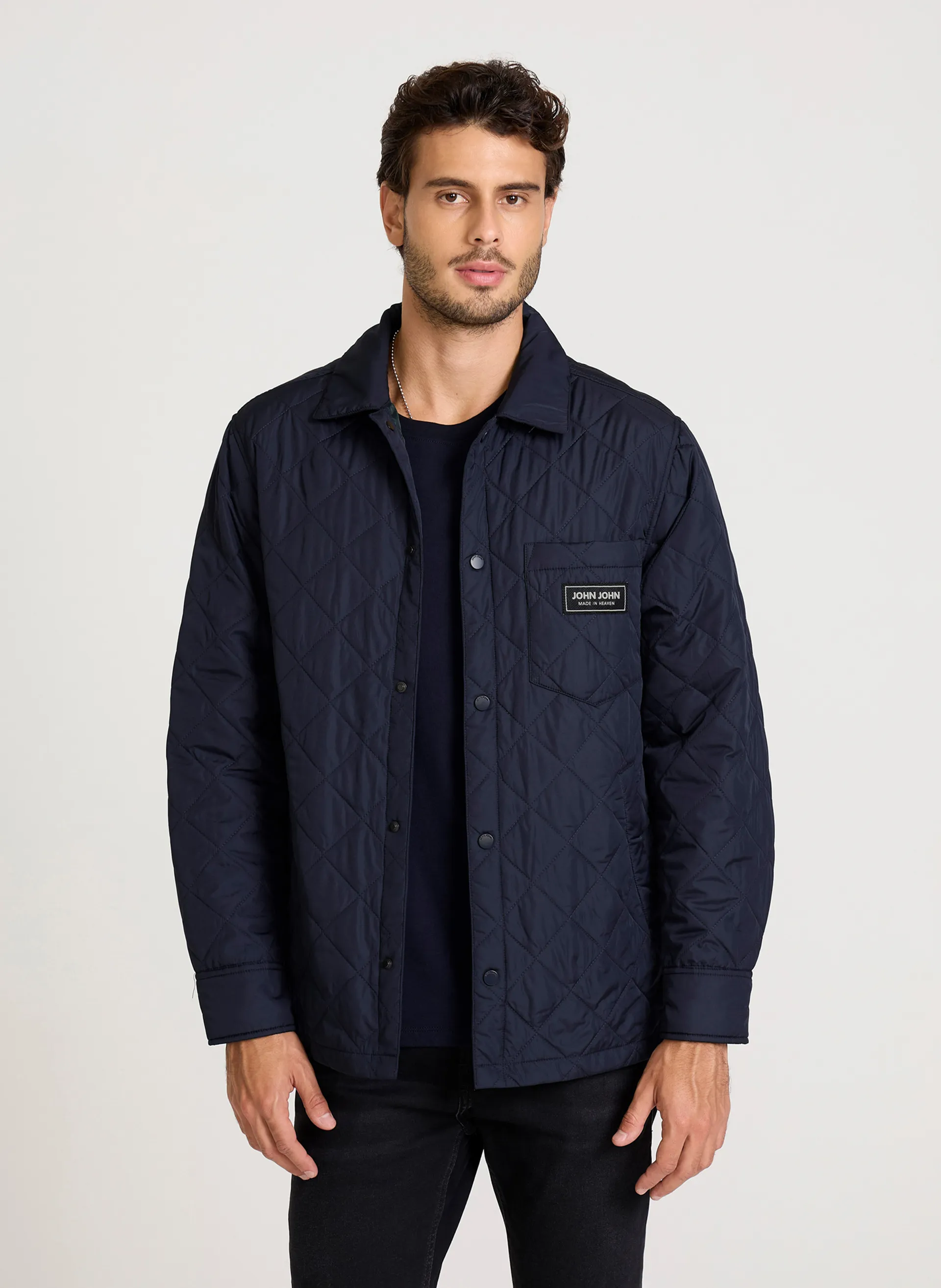 Jaqueta Regular Fit Tyler John John Masculina