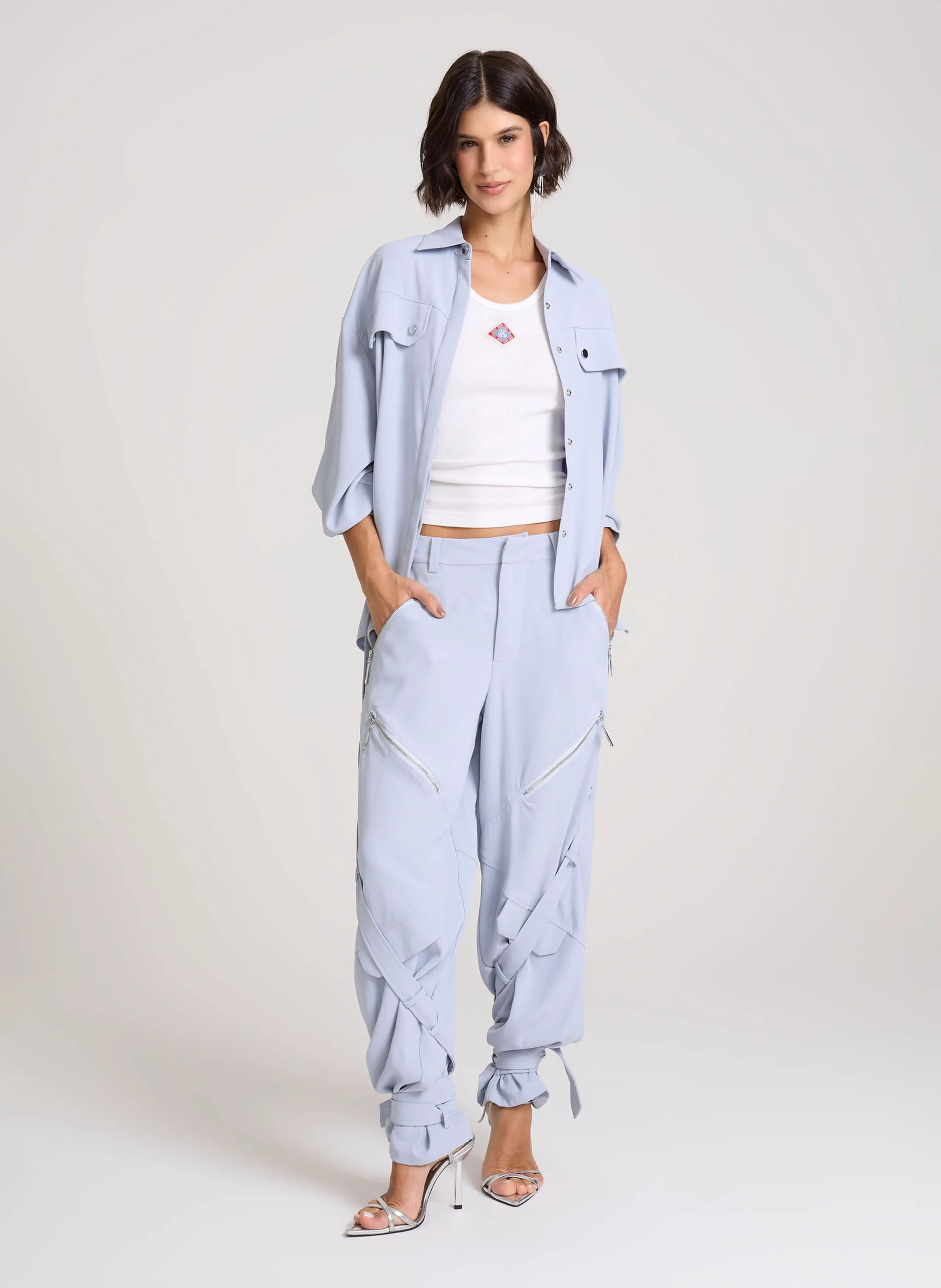 Calça Cargo Emma John John Feminina