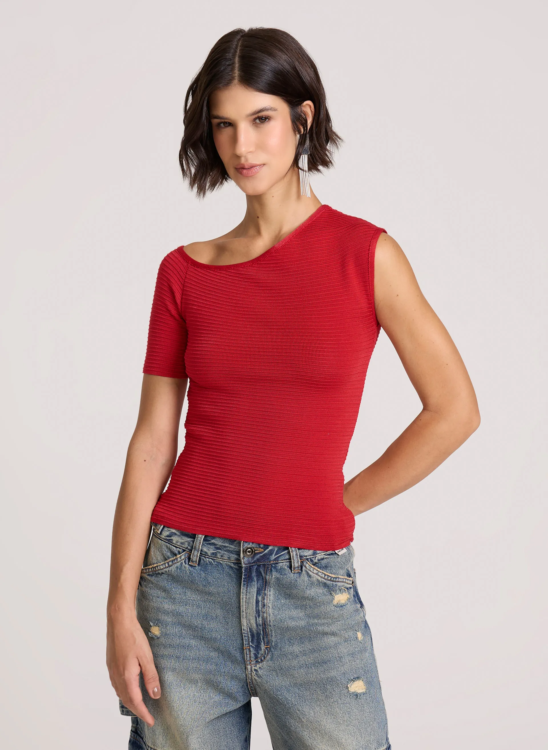 Blusa Justa Claire John John Feminina