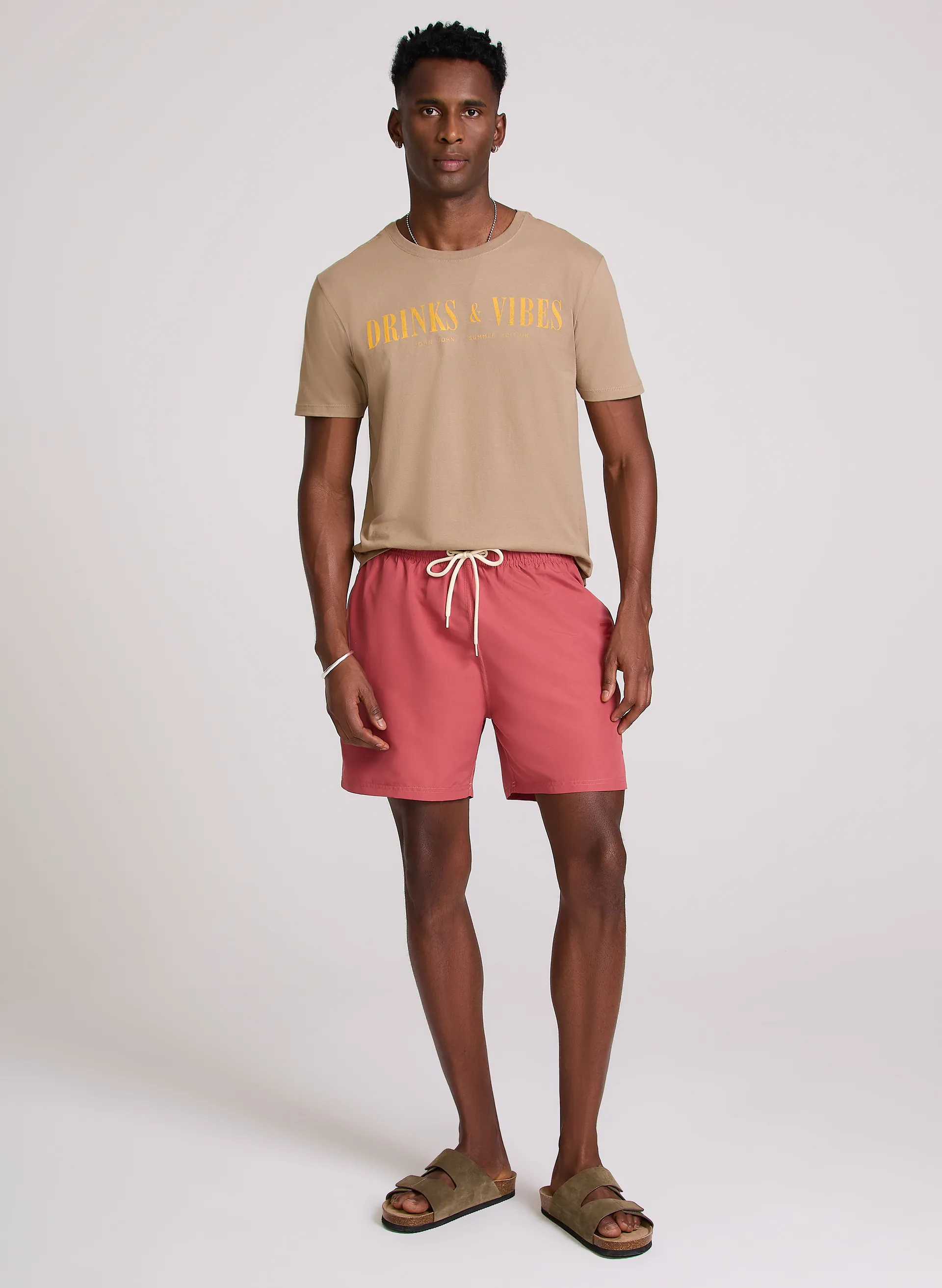 Shorts Regular Fit Fiji Parika John John Masculino