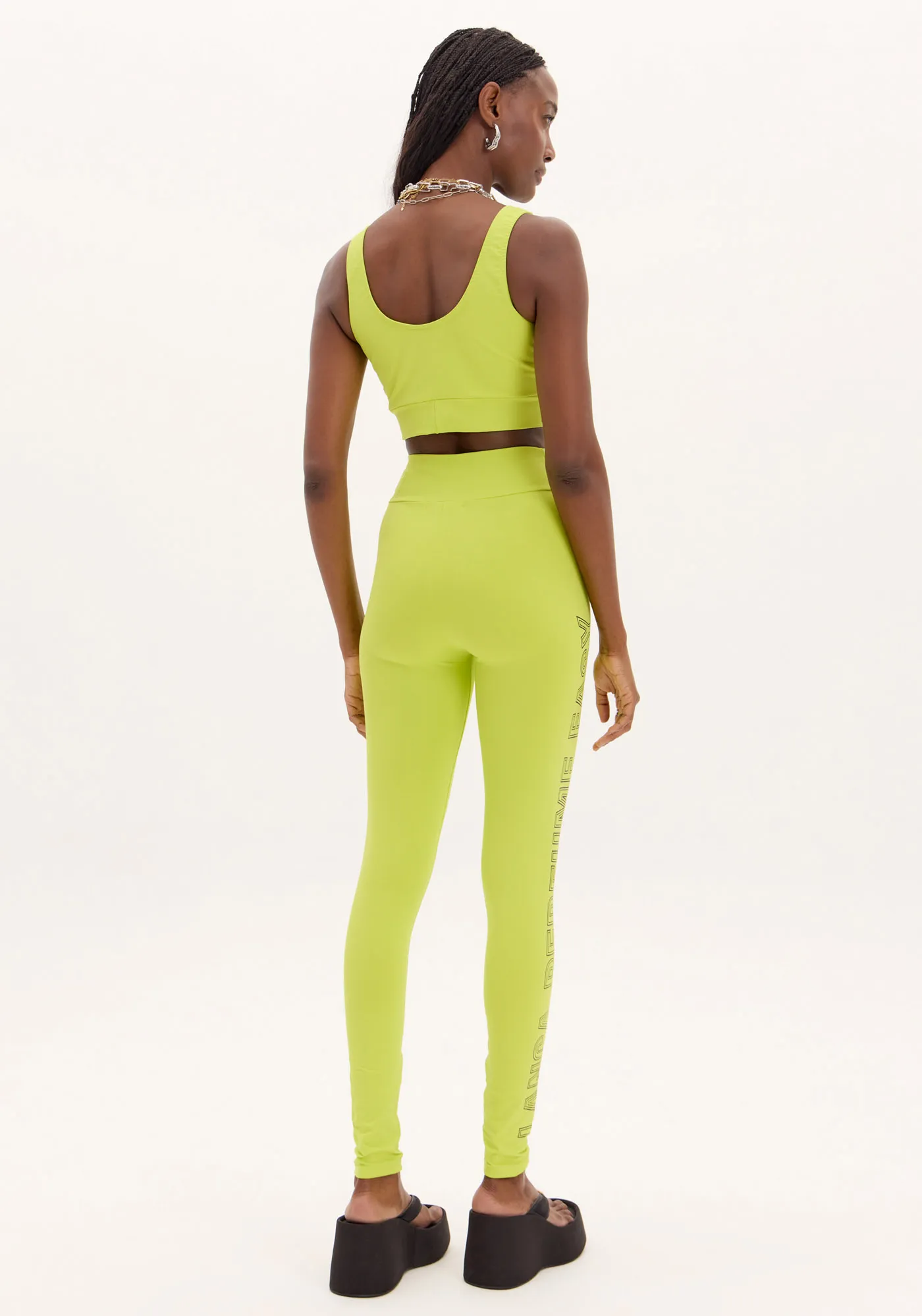 Calça Legging Estampa Lateral — foto 3