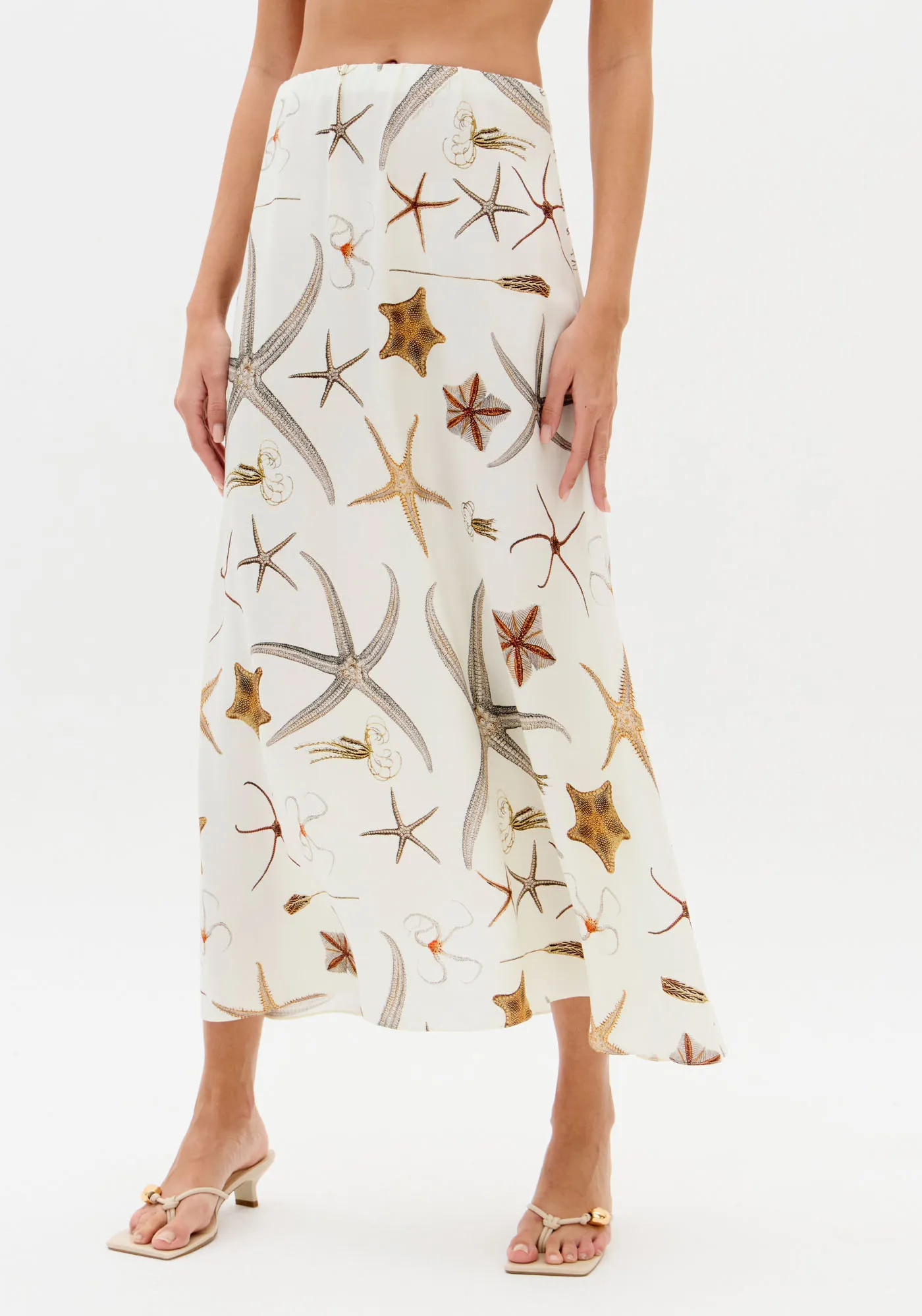 Saia Super Midi Estampada — foto 3