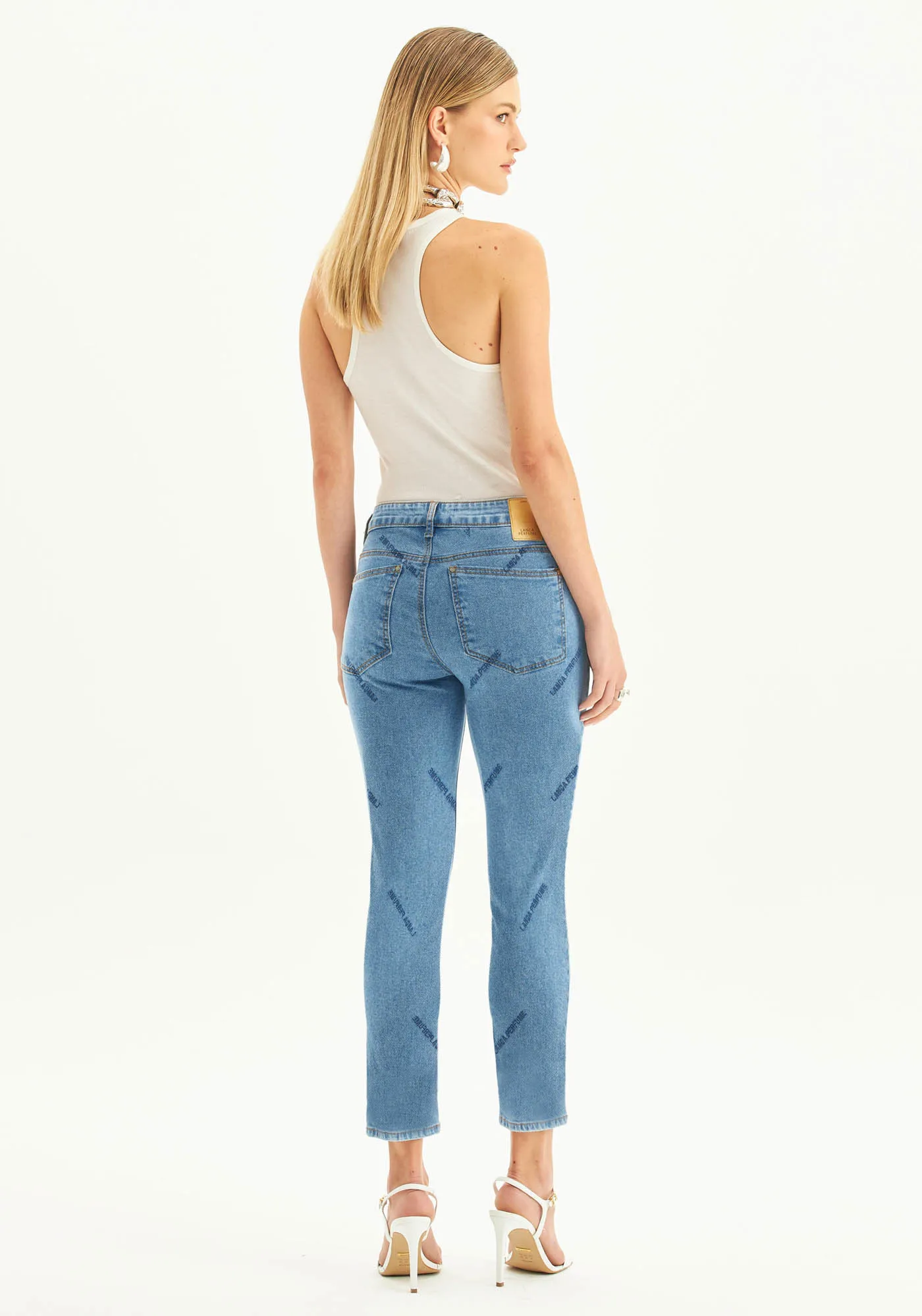 Calça Jeans Diana Ankle Cintura Alta — foto 2