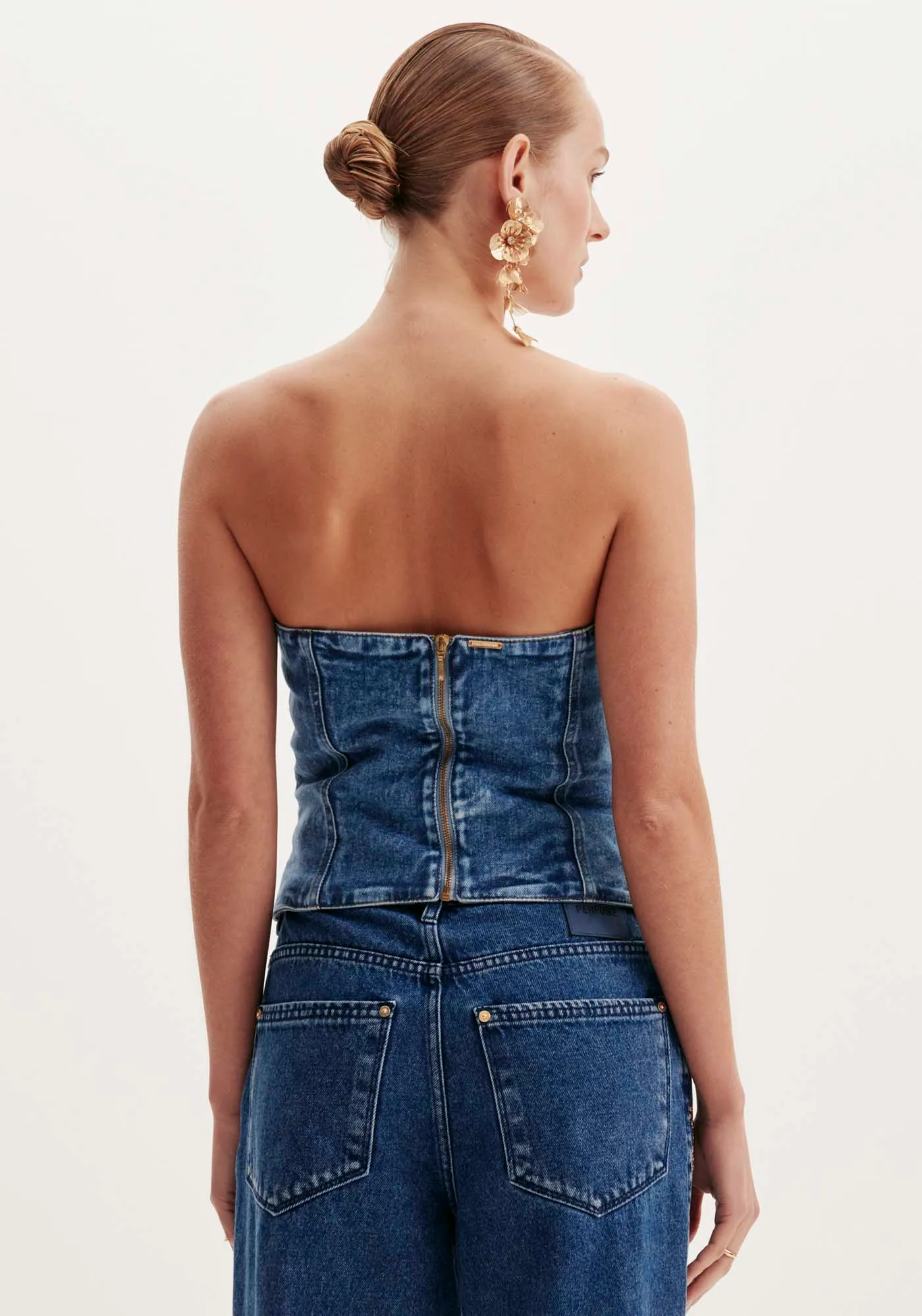 Blusa Jeans Tomara Que Caia — foto 3