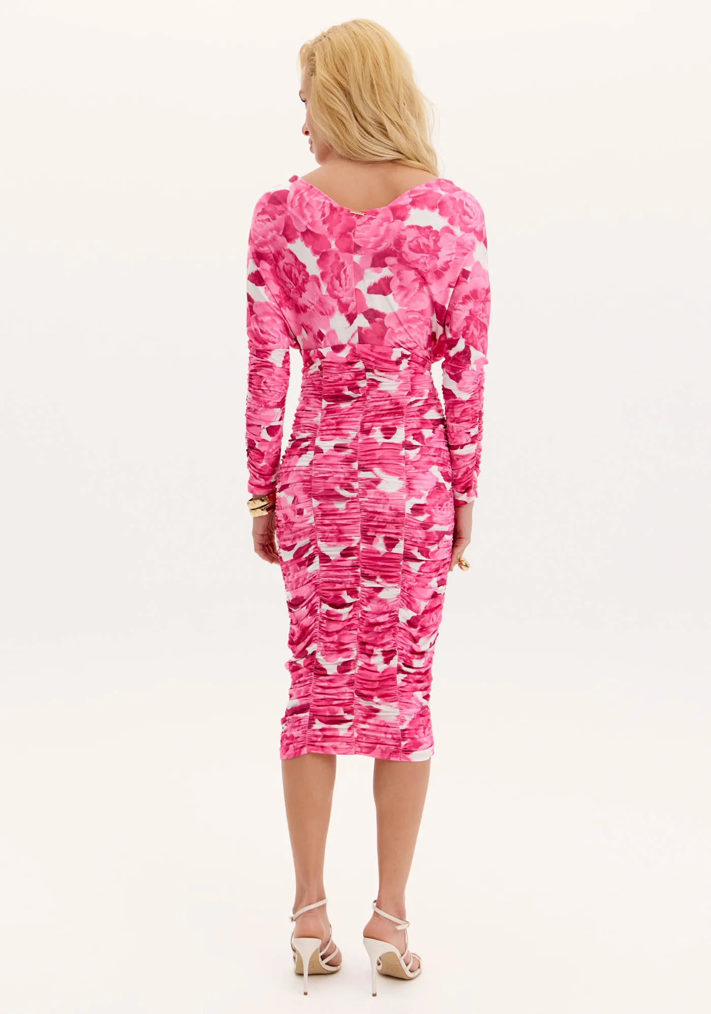 Vestido Midi Estampa Floral — foto 3