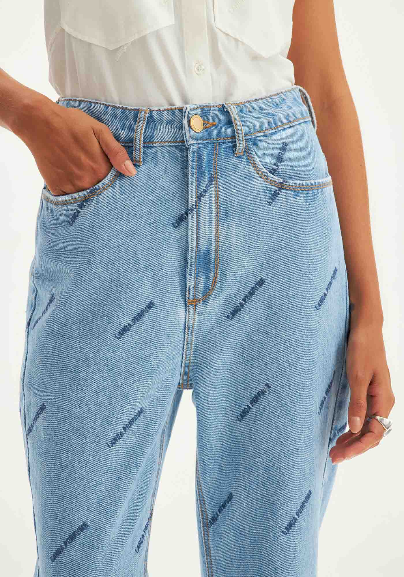 Calça Jeans Mom High — foto 3