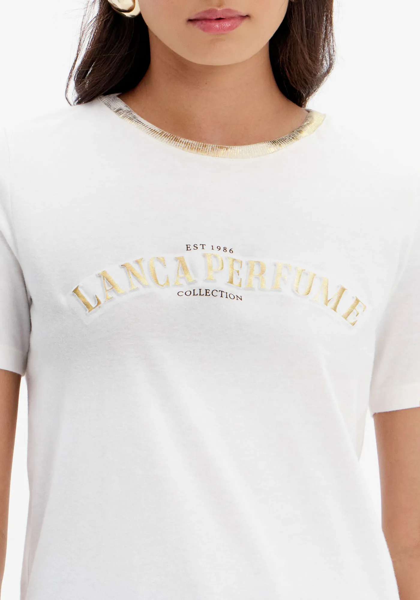 Blusa T-shirt Name Mangas Curtas — foto 2