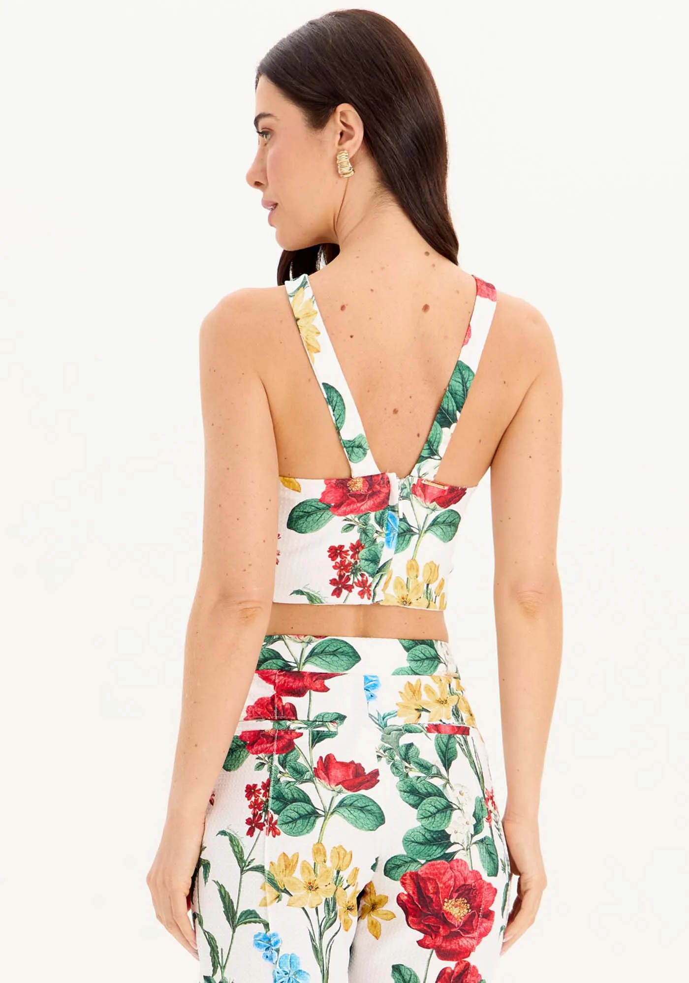 Top Cropped Com Amarração — foto 3