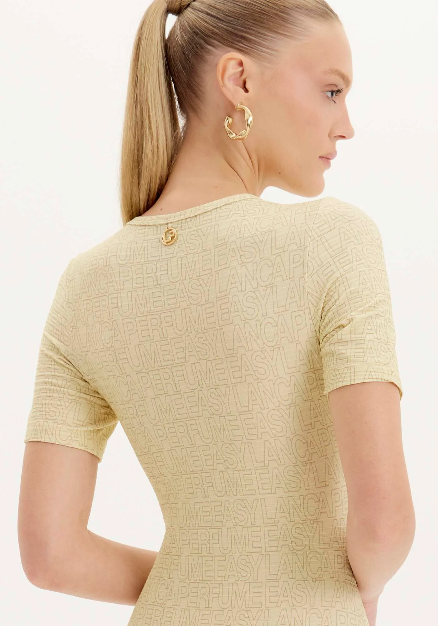 Vestido Curto Básico Estampado — foto 3