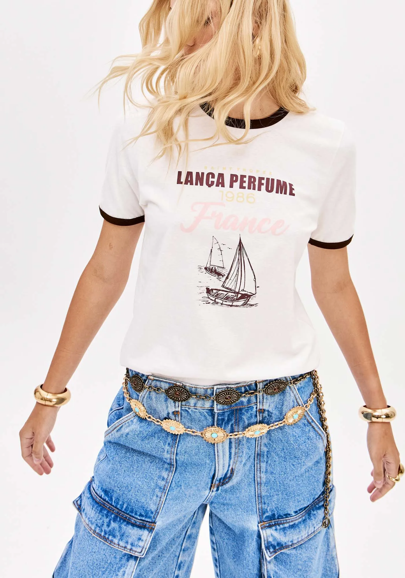 T-shirt Manga Curta Com Estampa — foto 2
