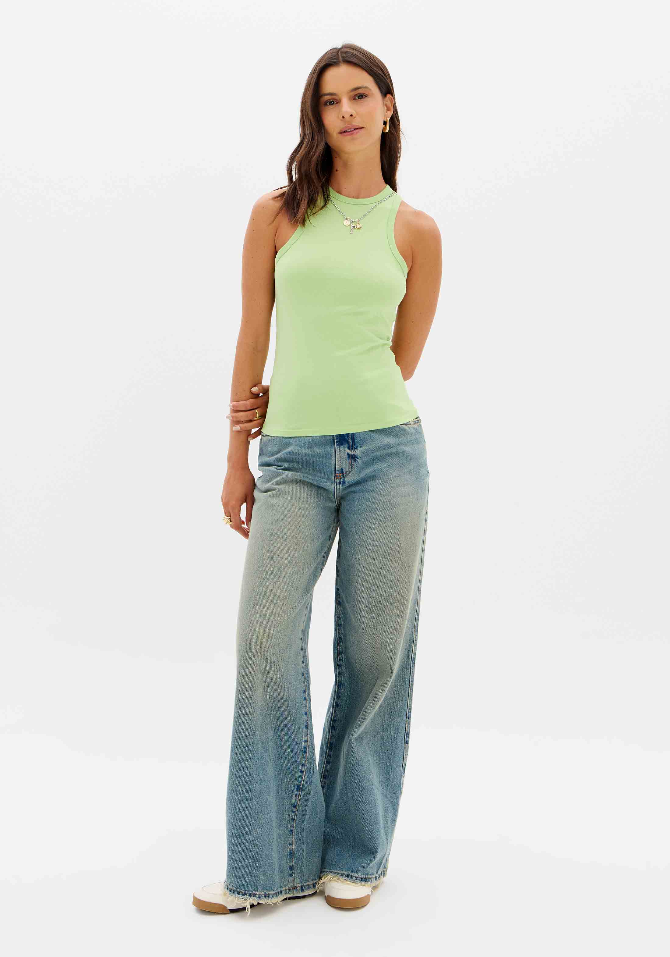 Blusa Regata Nadador Corrente Com Caixa — foto 4