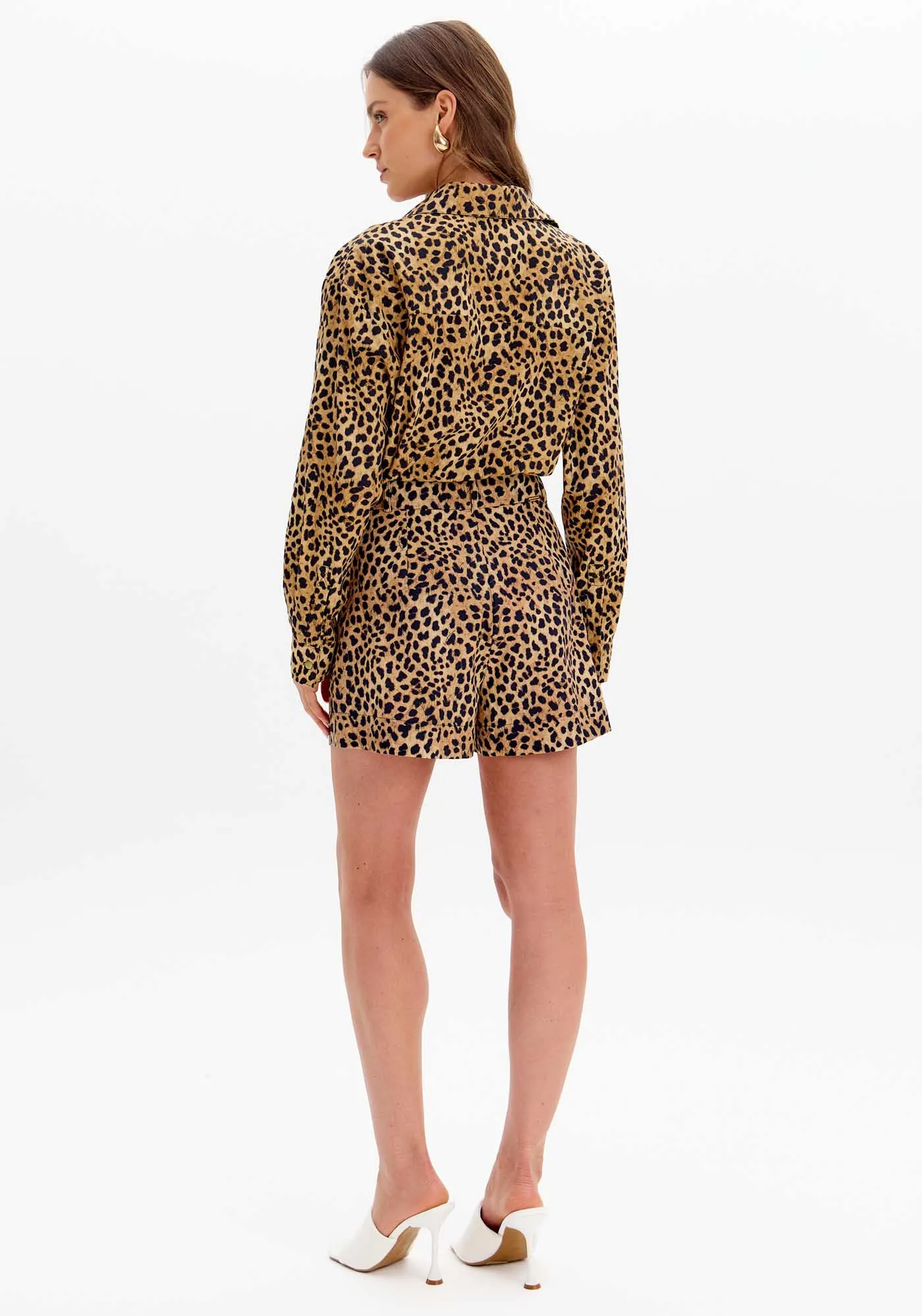 Short Curto Animal Print — foto 3