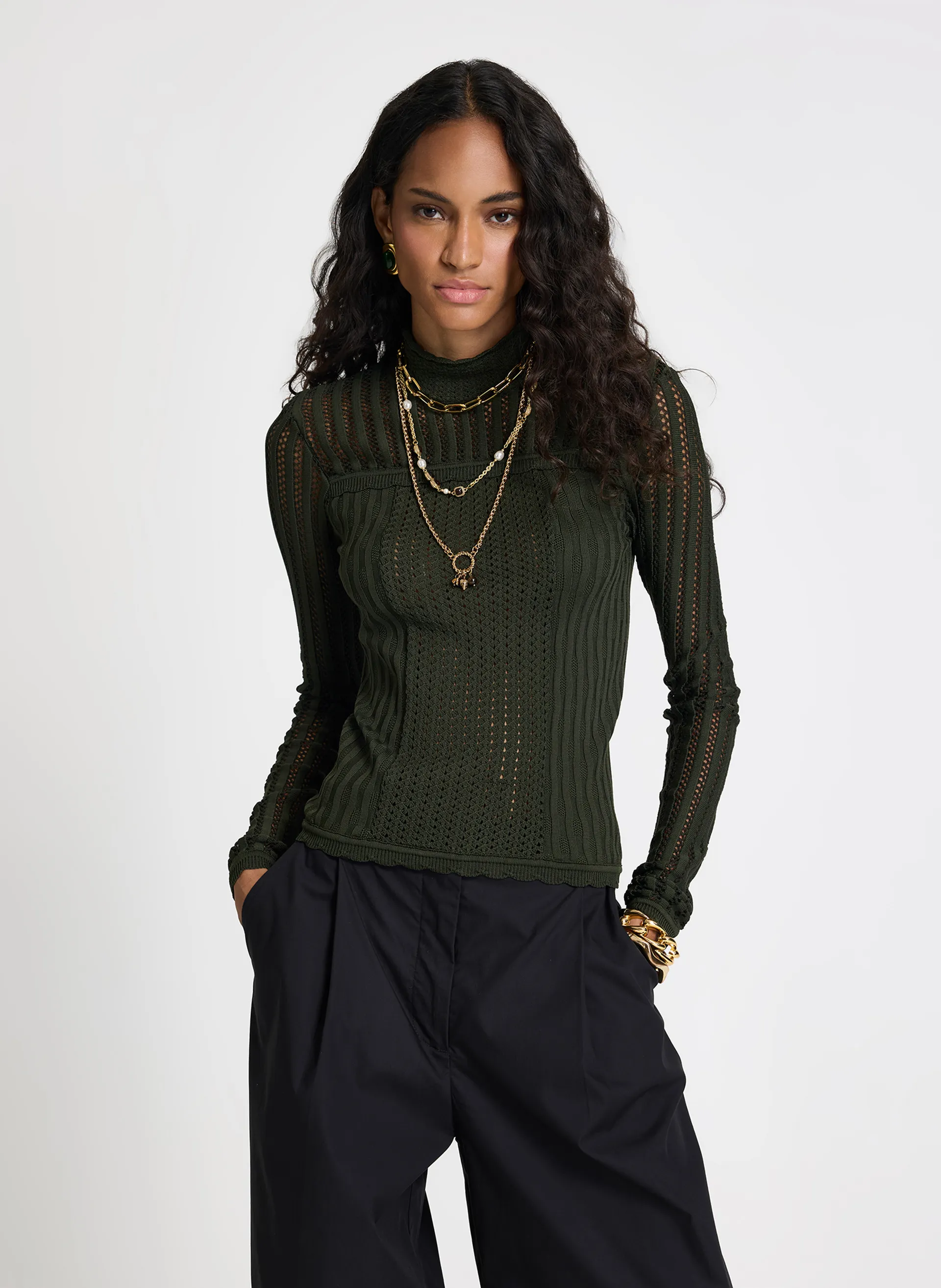Blusa Le Lis Janete Tricot Feminina