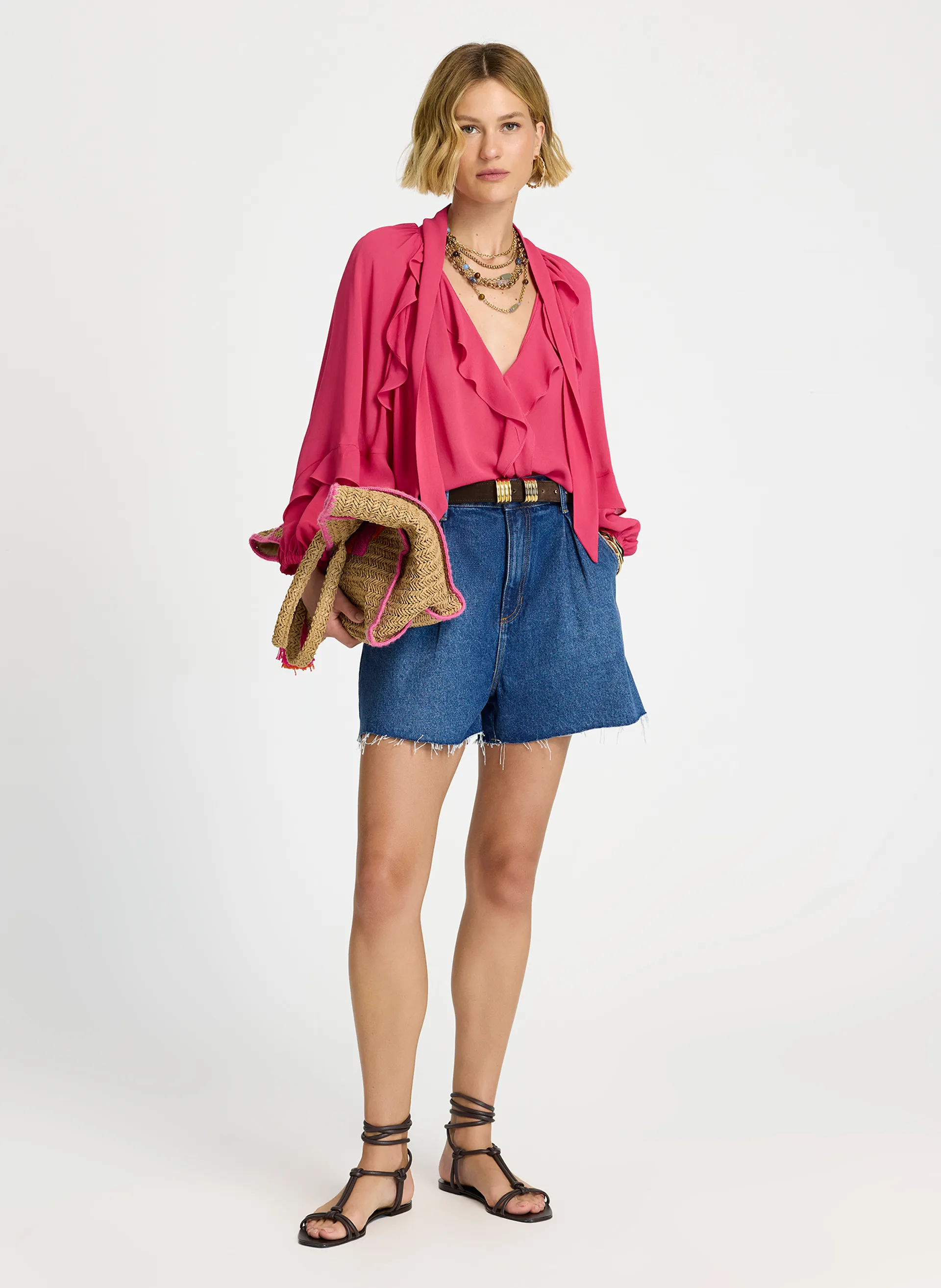 Shorts Le Lis Maqui Jeans Feminino — foto 2