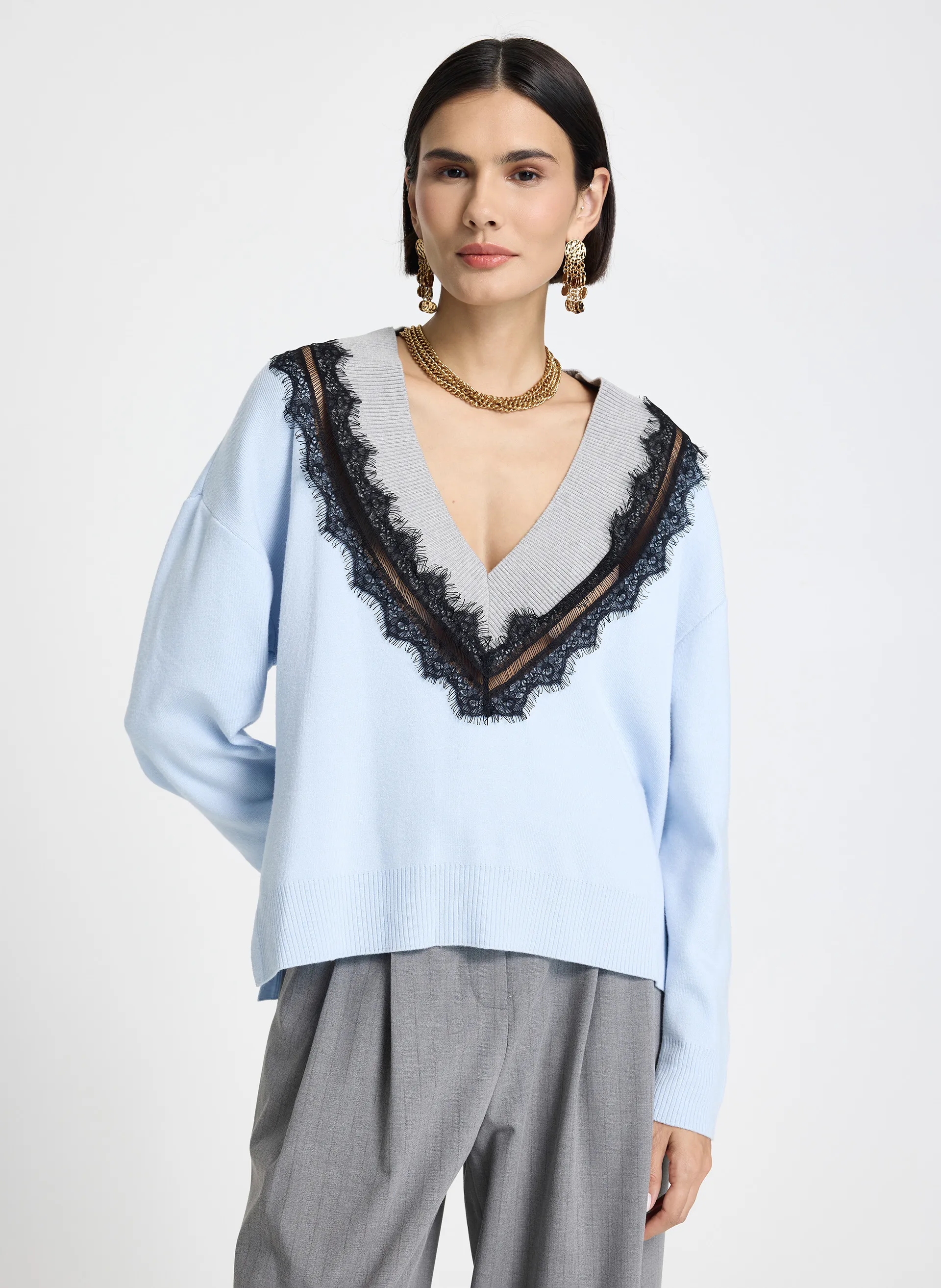 Blusa Le Lis Naira Tricot Feminina