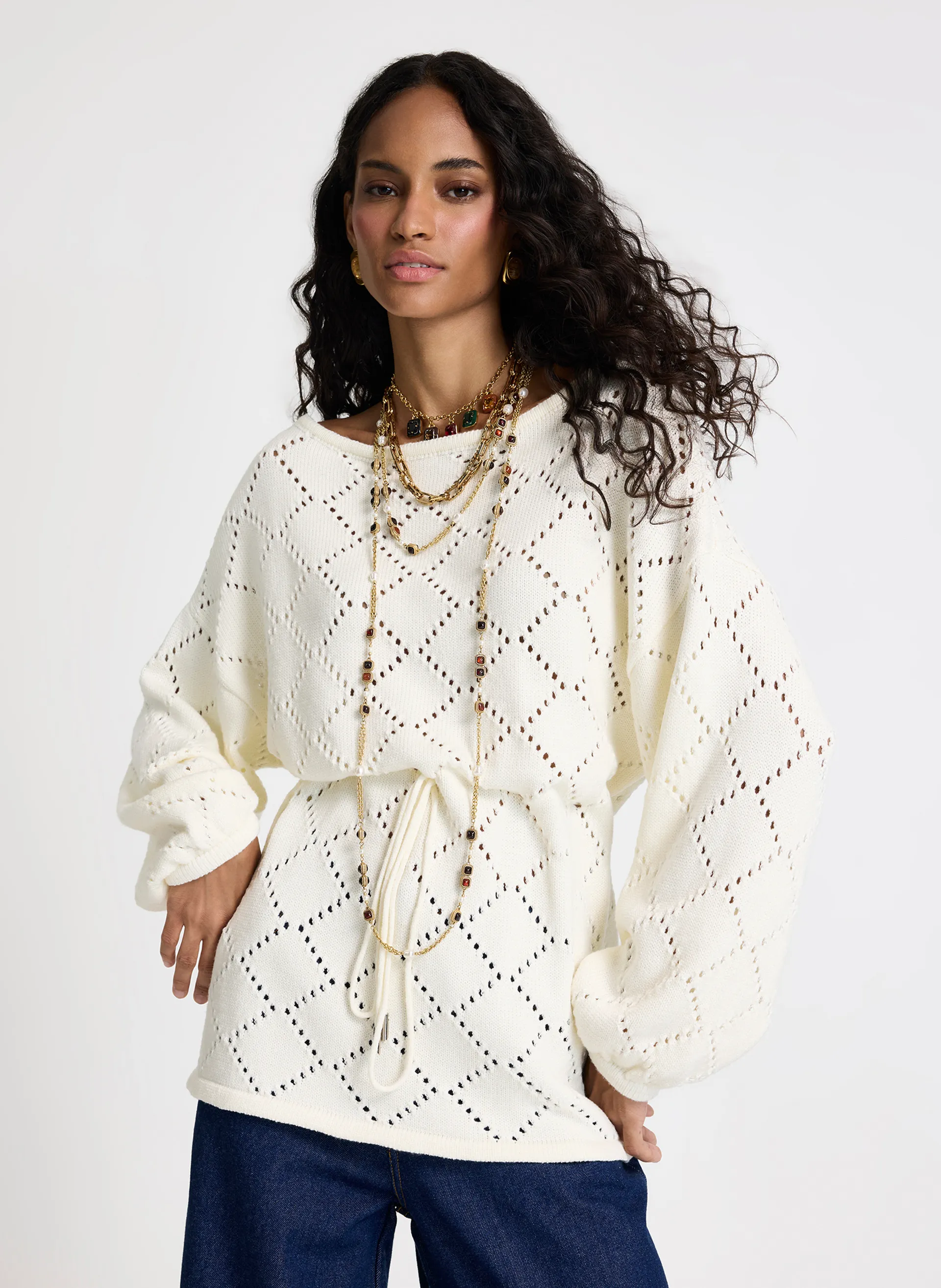 Blusa Le Lis Adriana Tricot Feminina