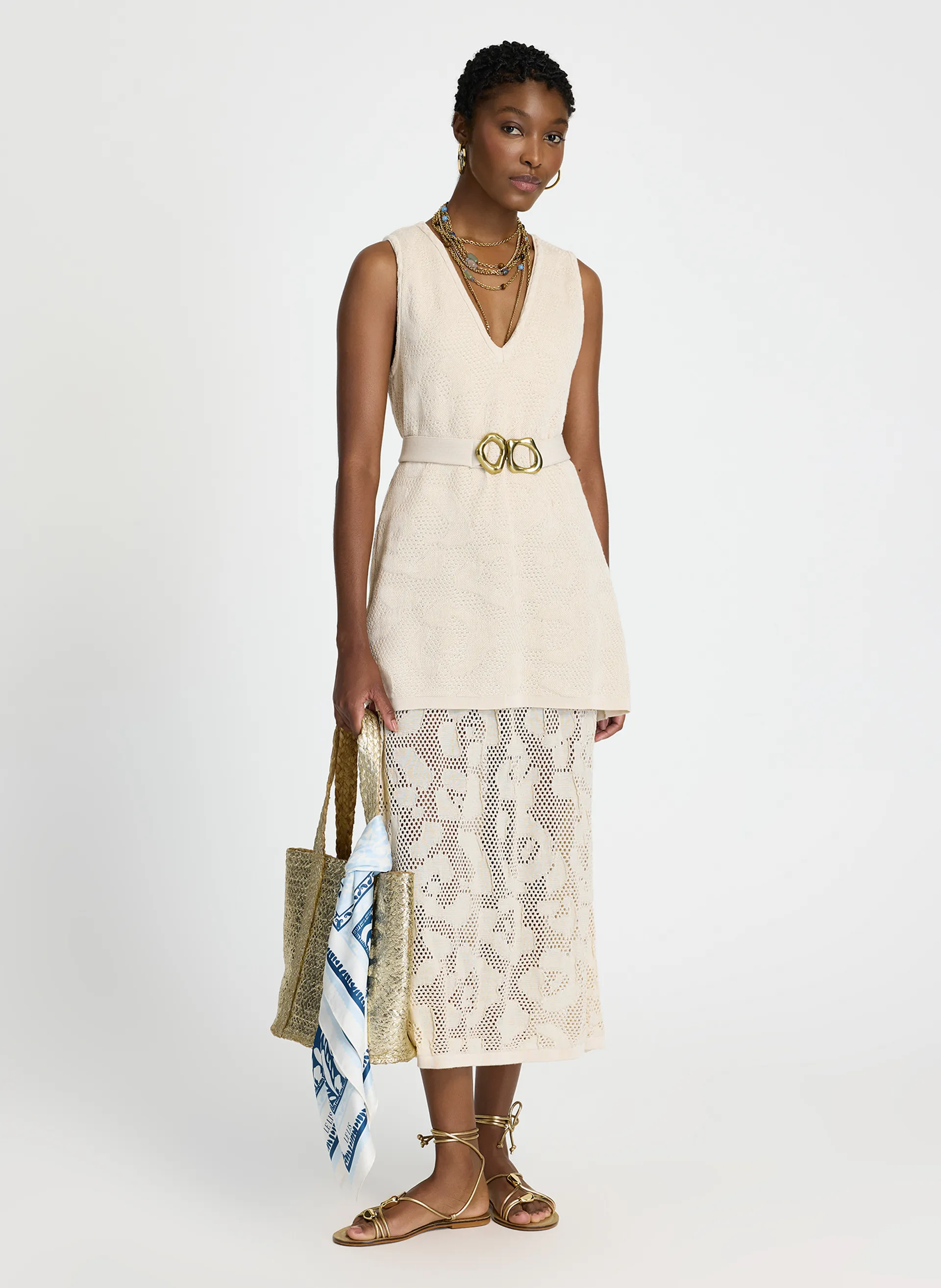 Vestido Le Lis Eleni Tricot Feminino — foto 2