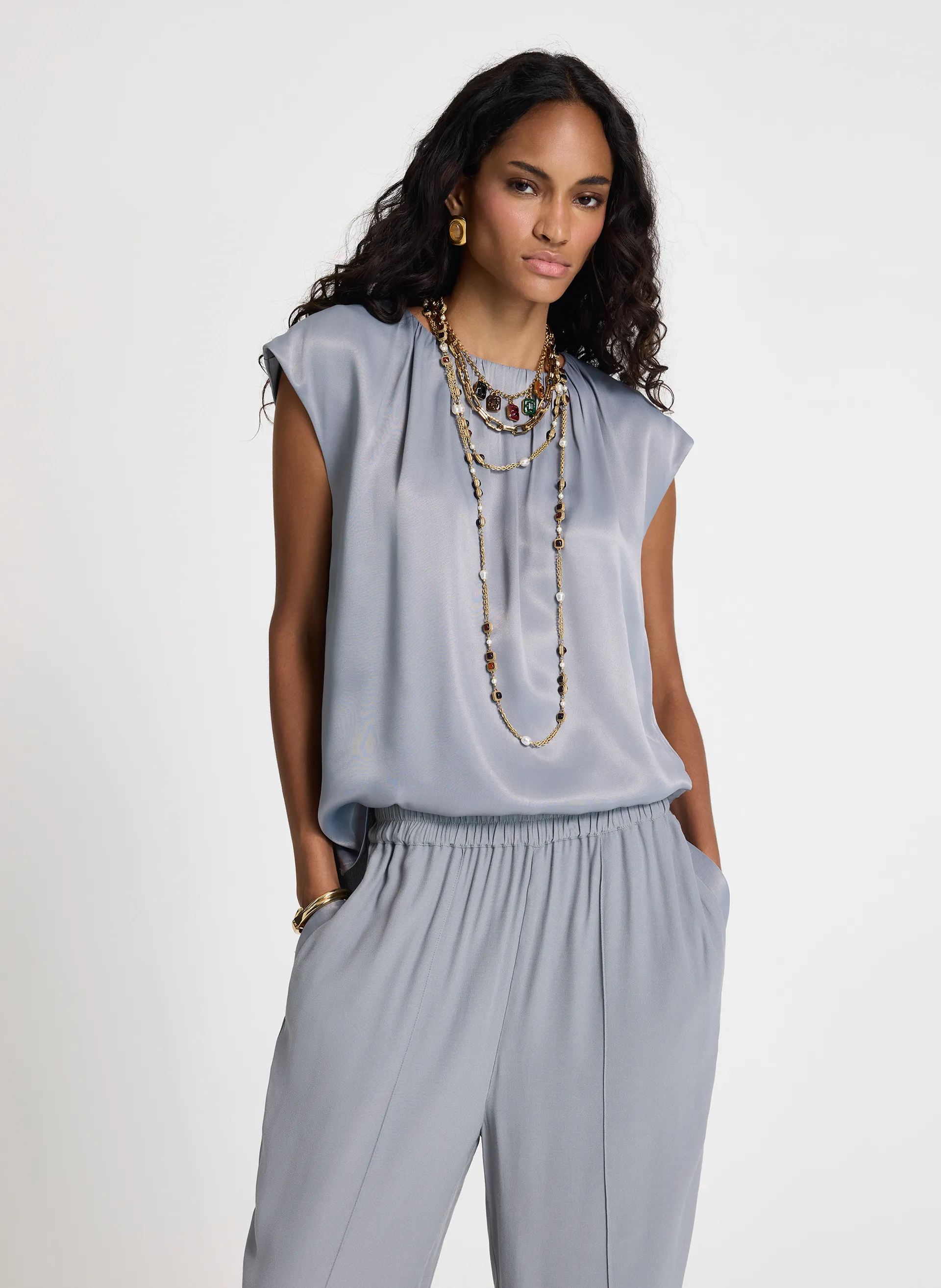 Blusa Le Lis Helen Feminina — foto 2