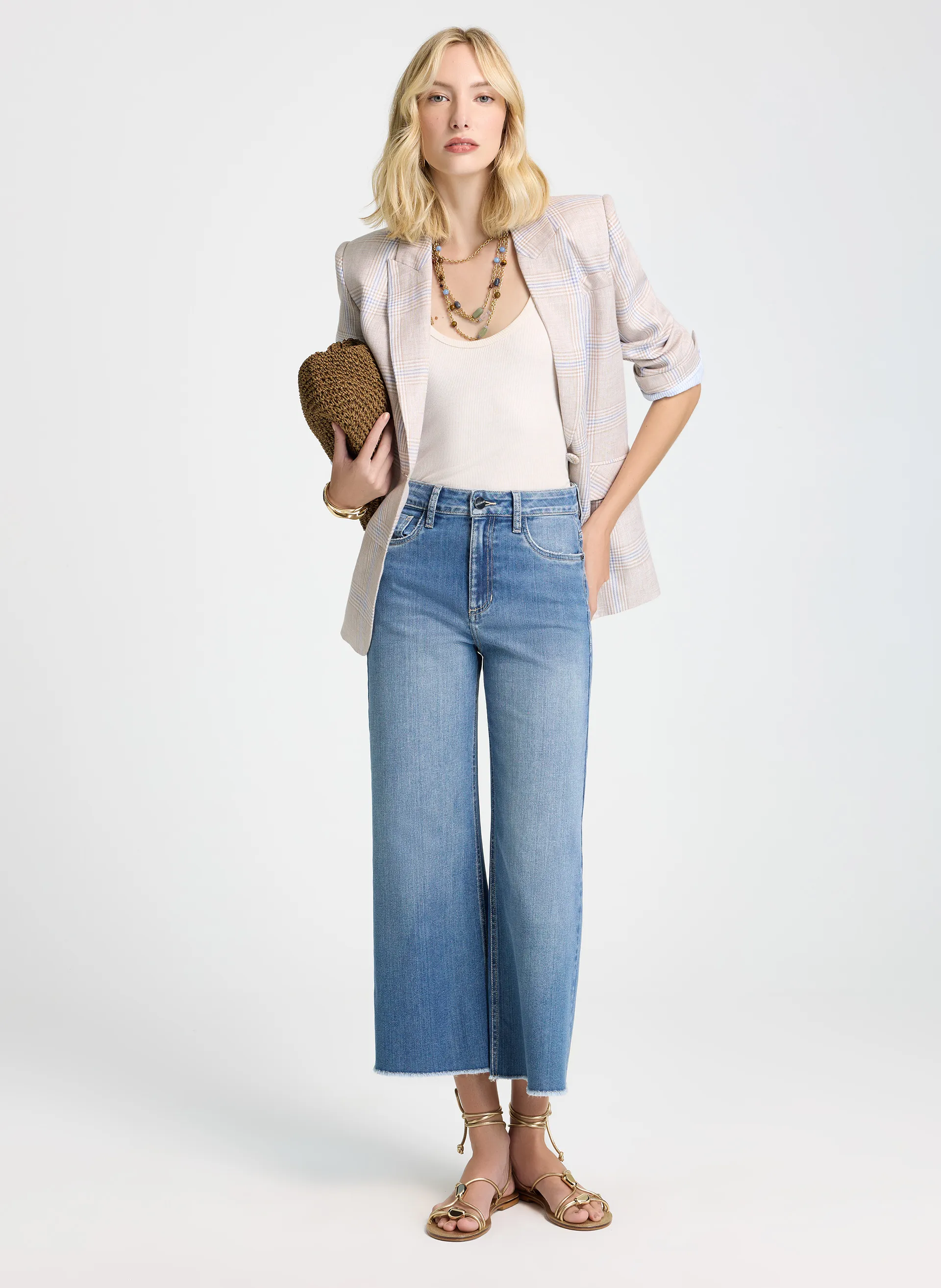 Calça Le Lis Patricia Pantacourt Jeans Feminina