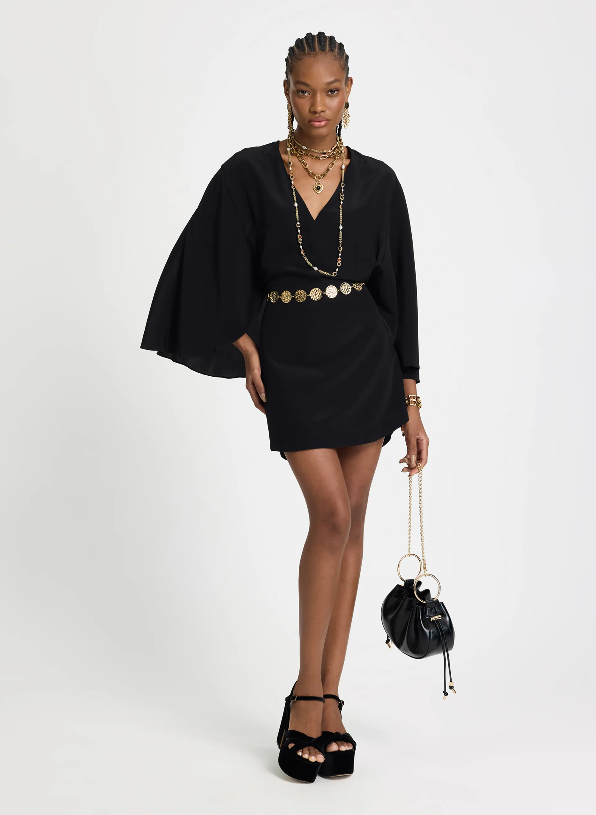 Vestido Le Lis Victoria Seda Feminino