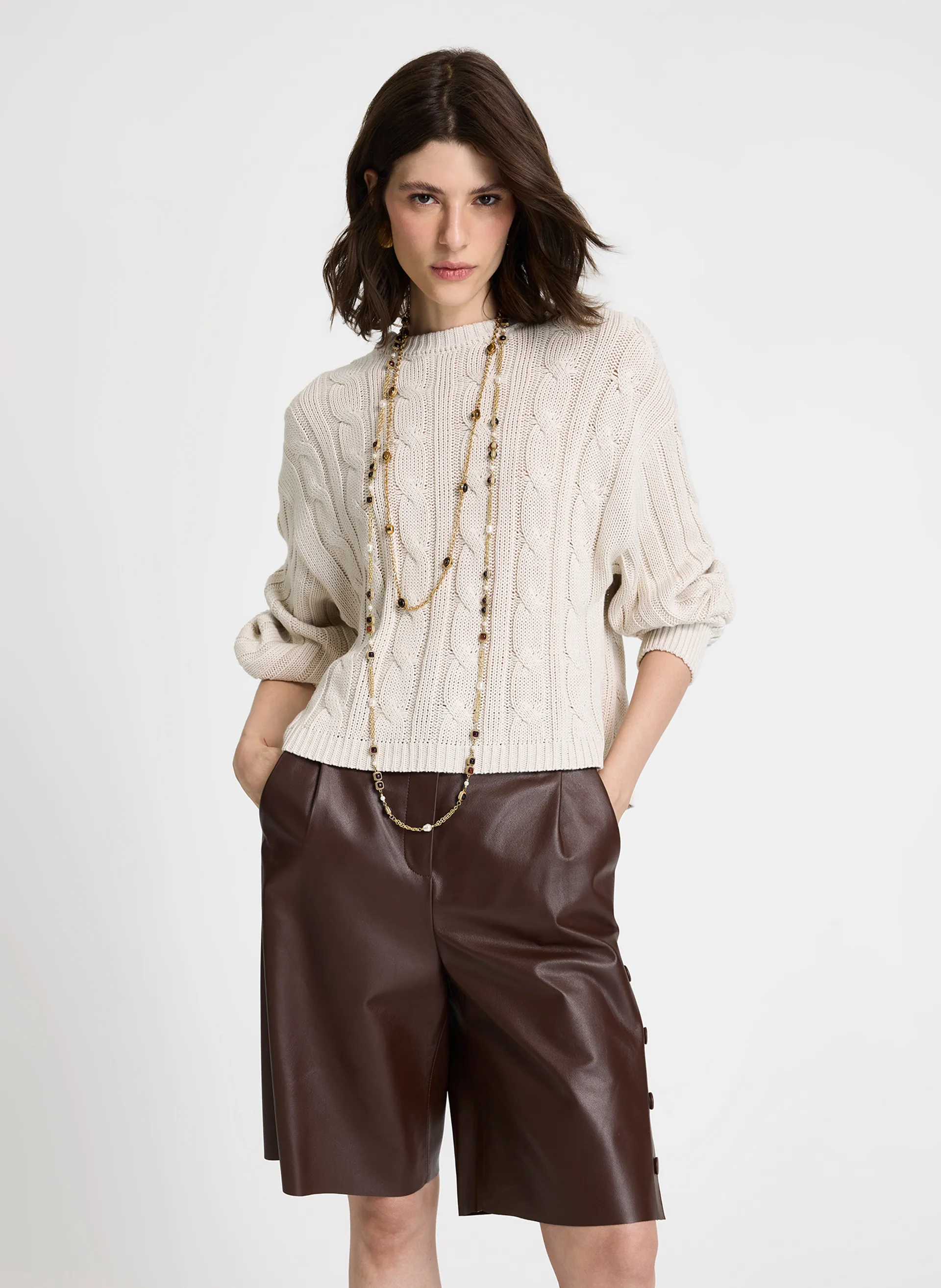 Blusa Le Lis Pina Tricot Feminina