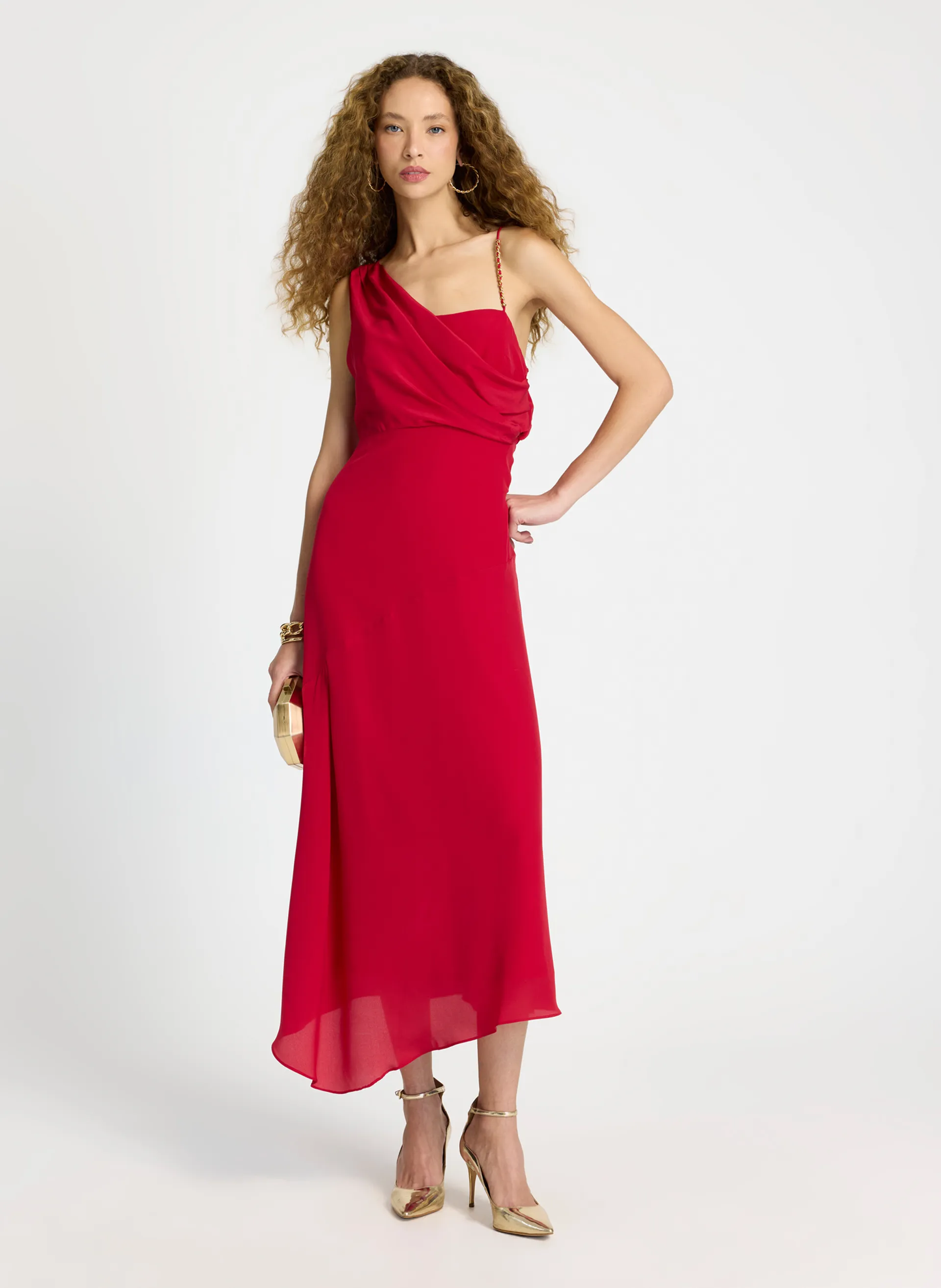 Vestido Le Lis Donatella Seda Feminino