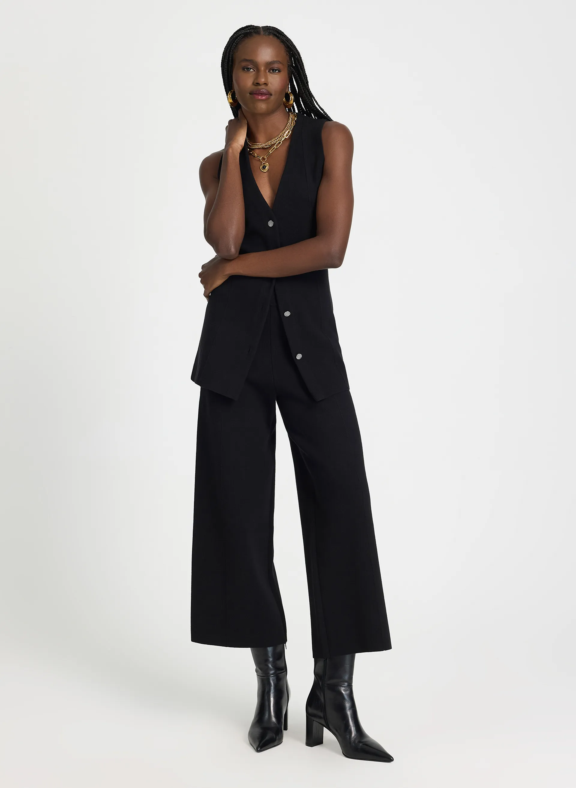Calça Le Lis Paulina Tricot Feminina