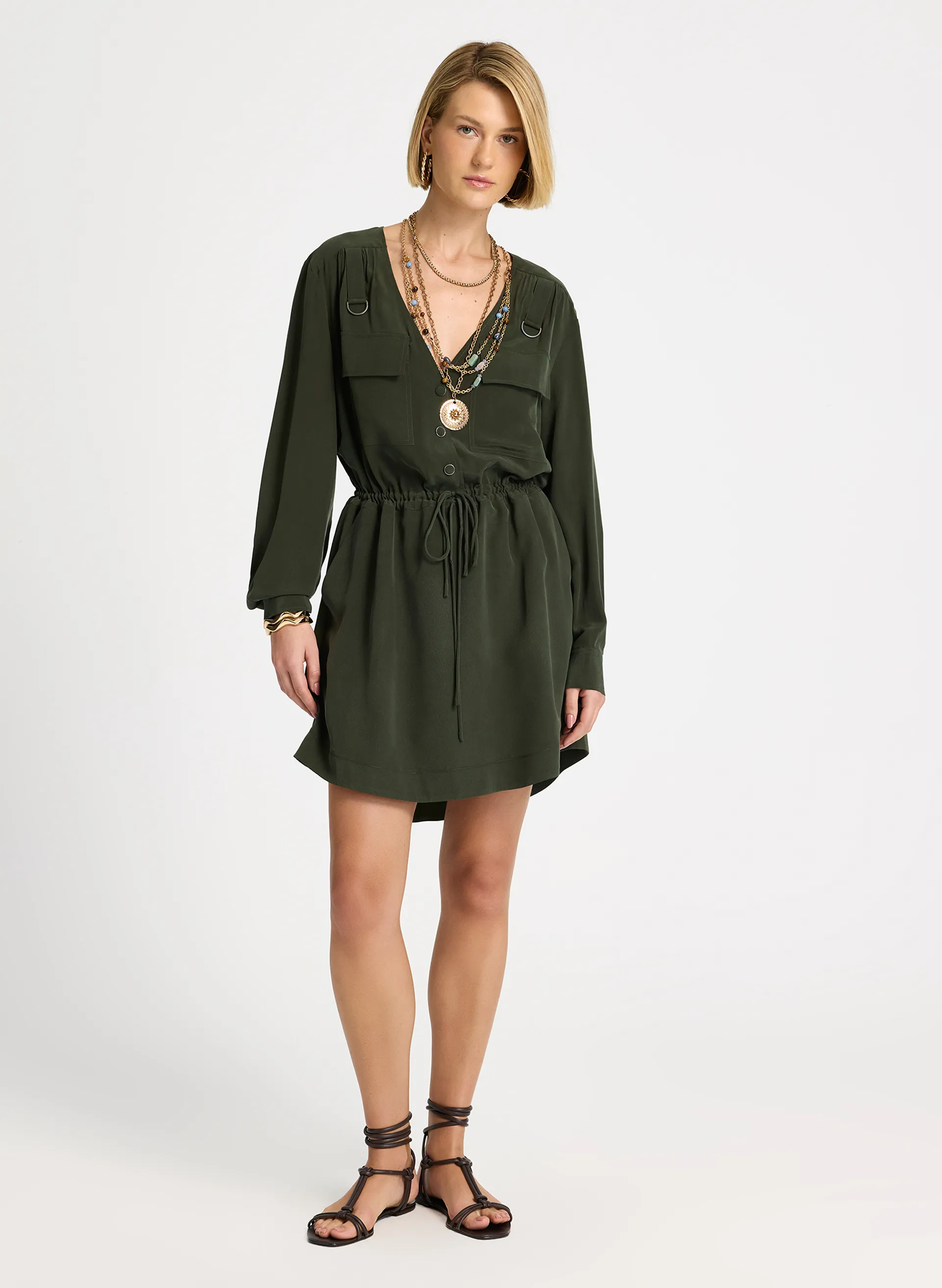 Vestido Le Lis Eleonora Seda Feminino — foto 2
