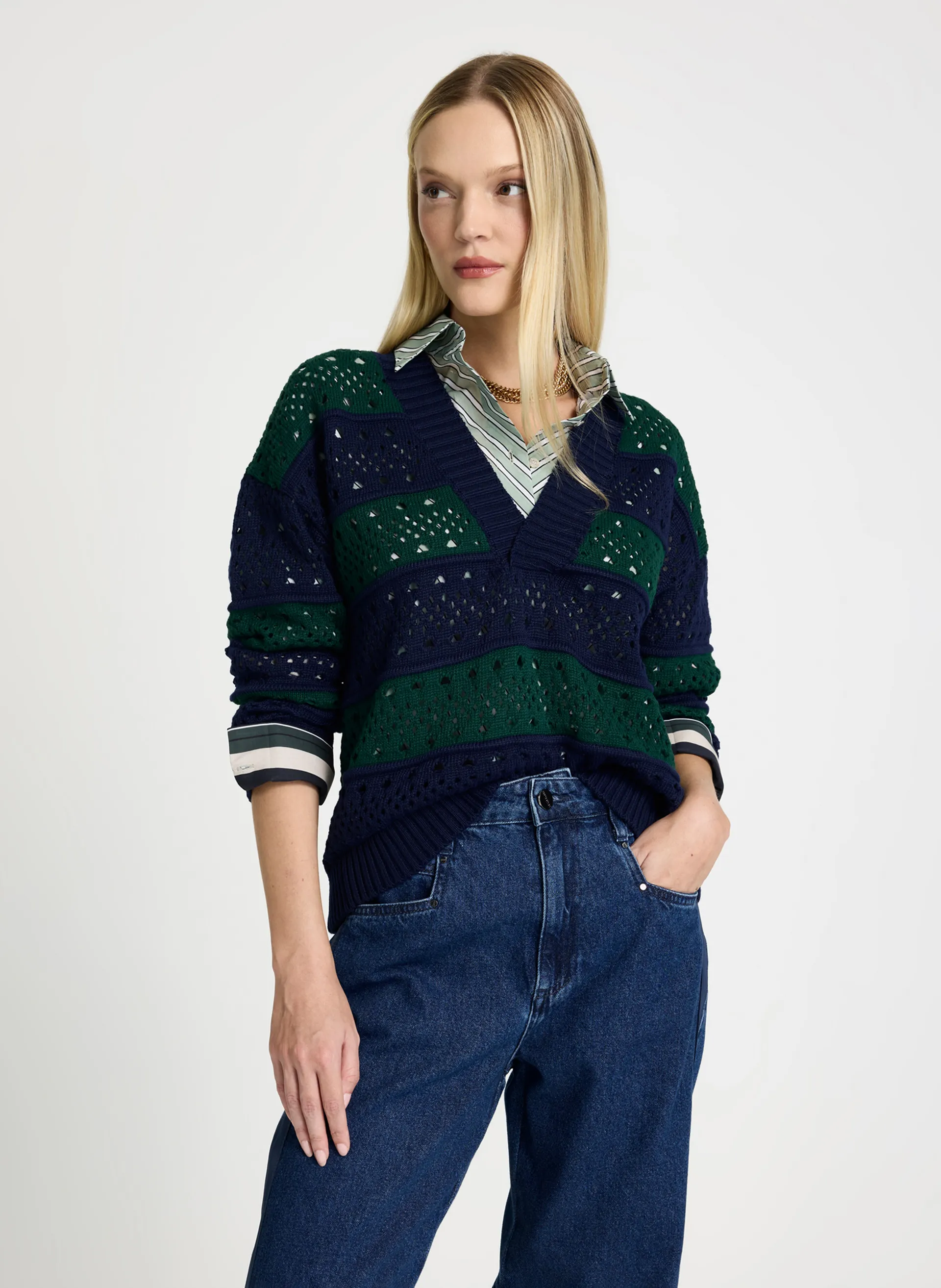 Blusa Le Lis Ari Tricot Feminina