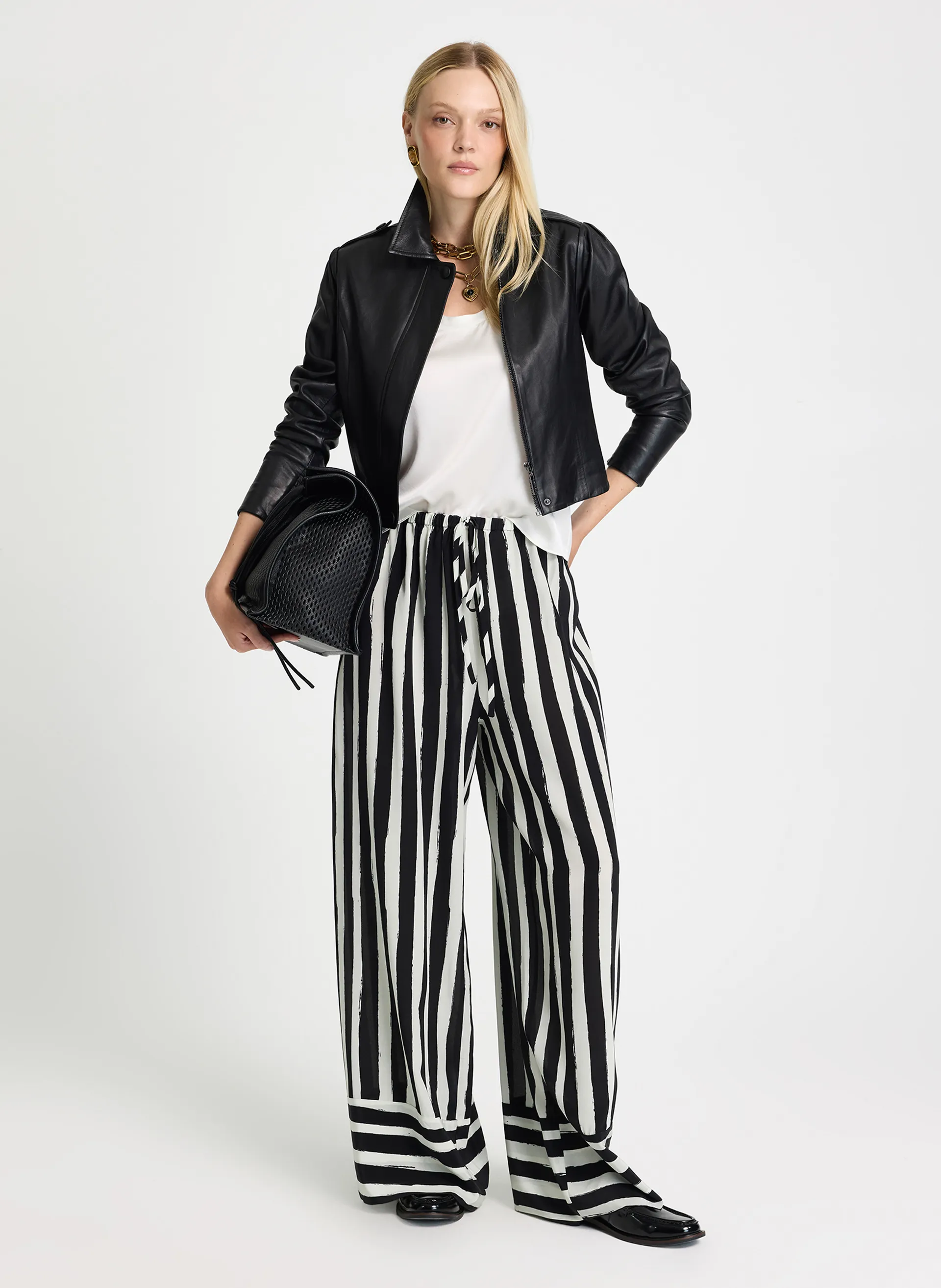 Calça Le Lis Brooke Seda Feminina