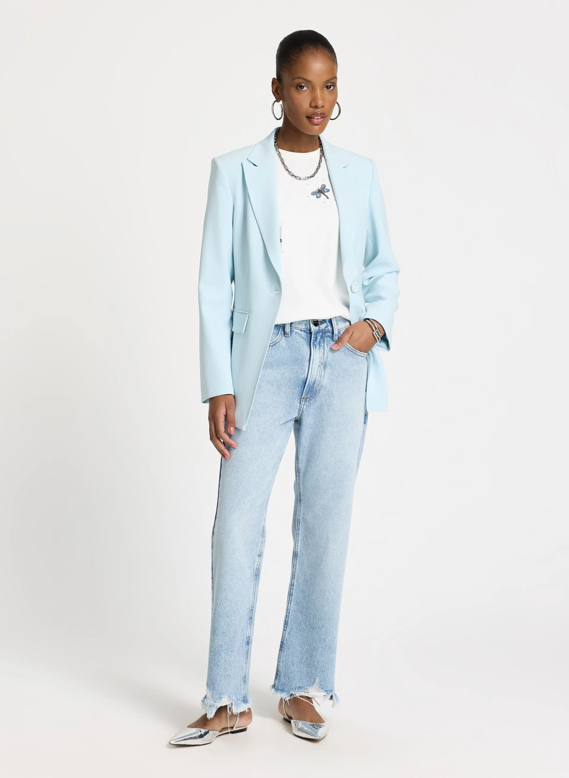 Calça Le Lis New Jany Jeans Feminina — foto 2