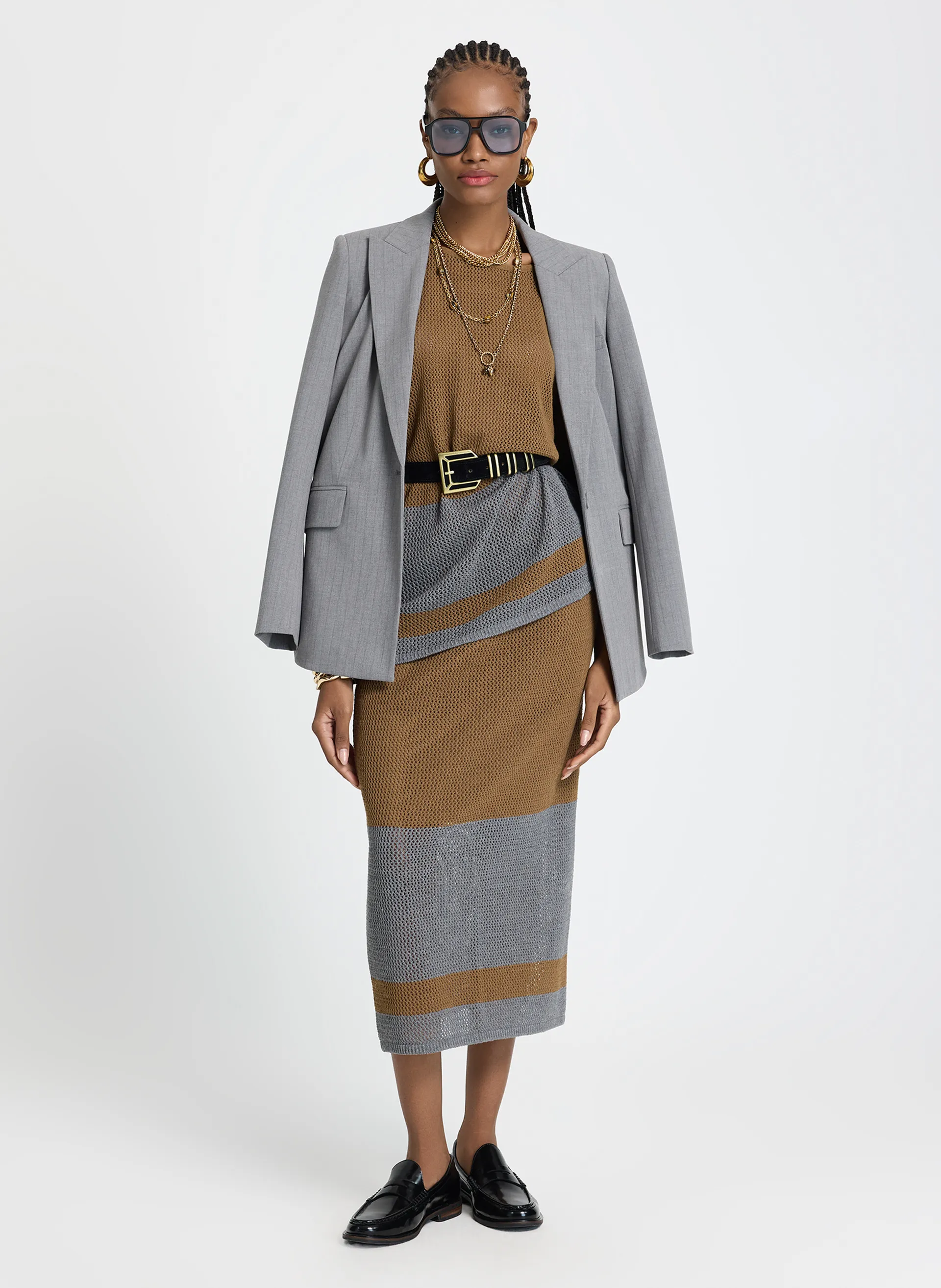 Saia Le Lis Amanda Tricot Feminina