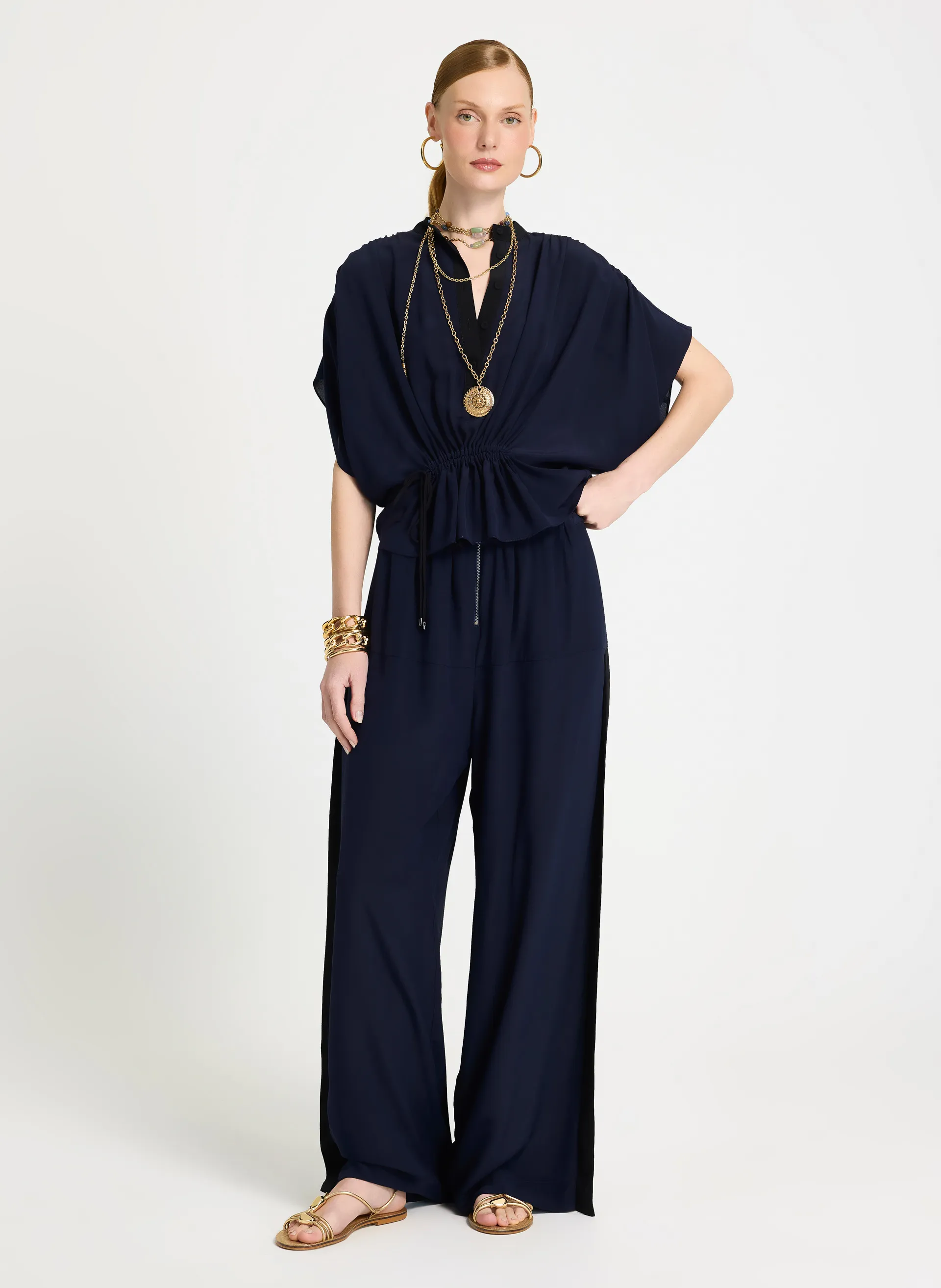Calça Le Lis Sage Seda Feminina