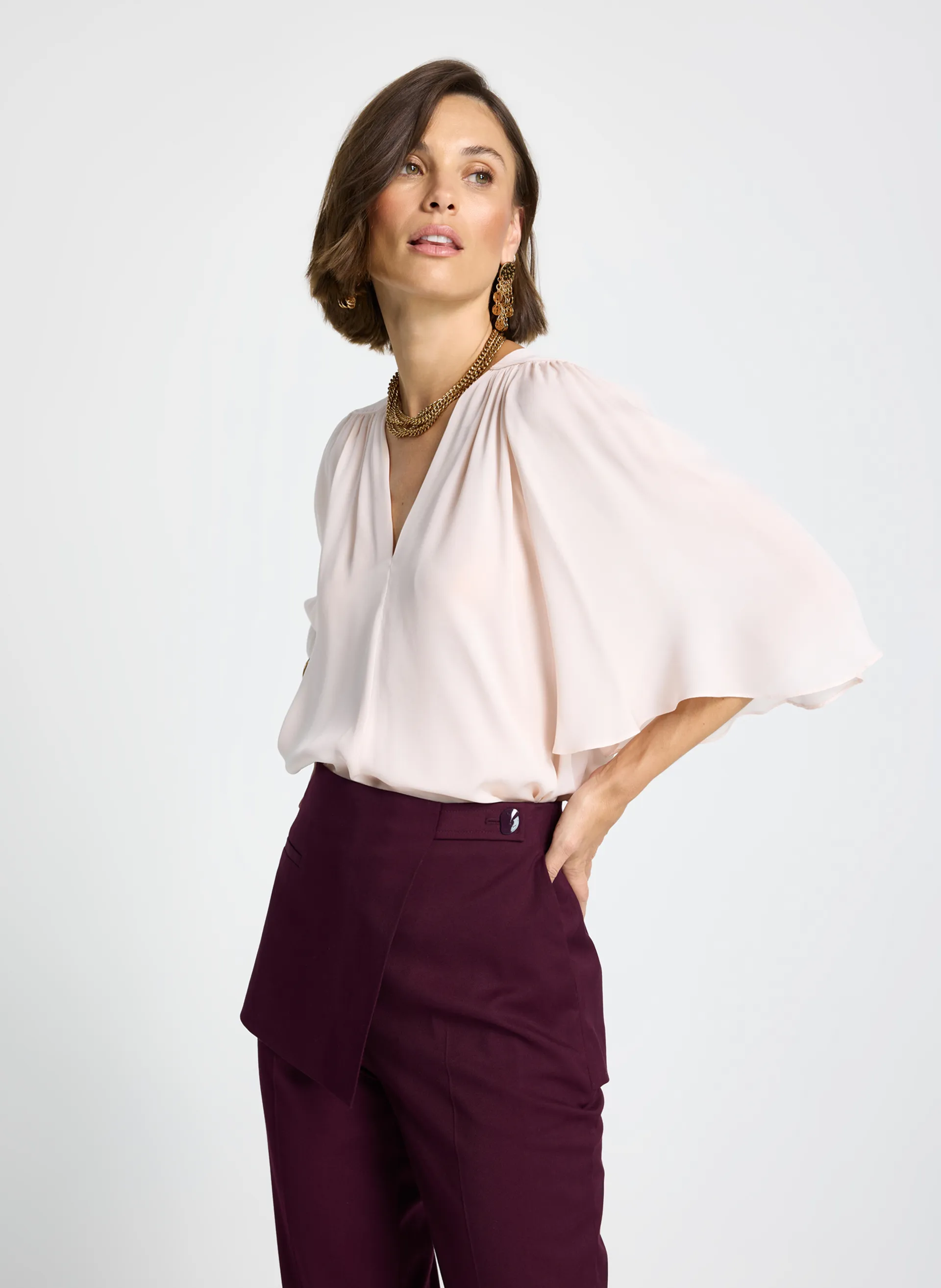 Blusa Le Lis Loene Seda Feminina — foto 2