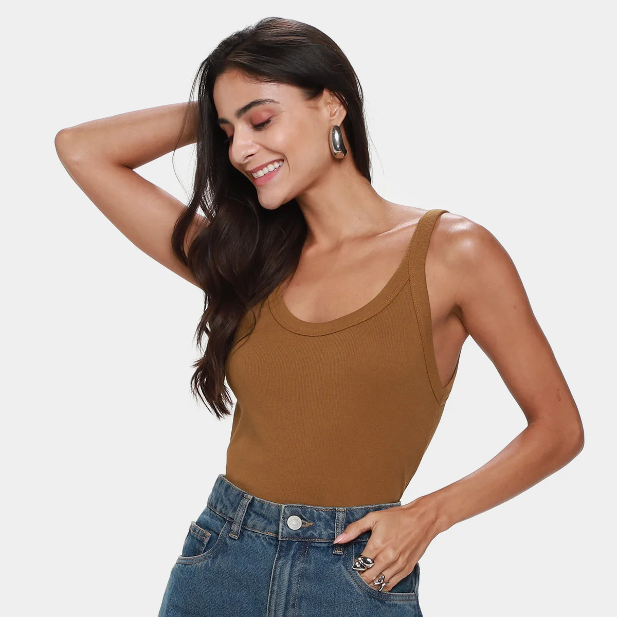 Regata Hering Slim Básica Feminina