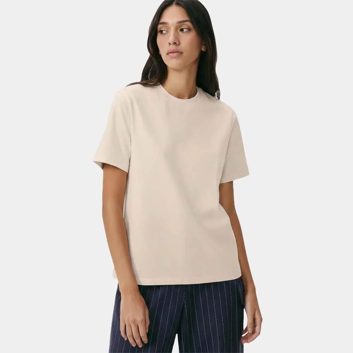 Camiseta Hering Super Cotton Manga Curta Feminina