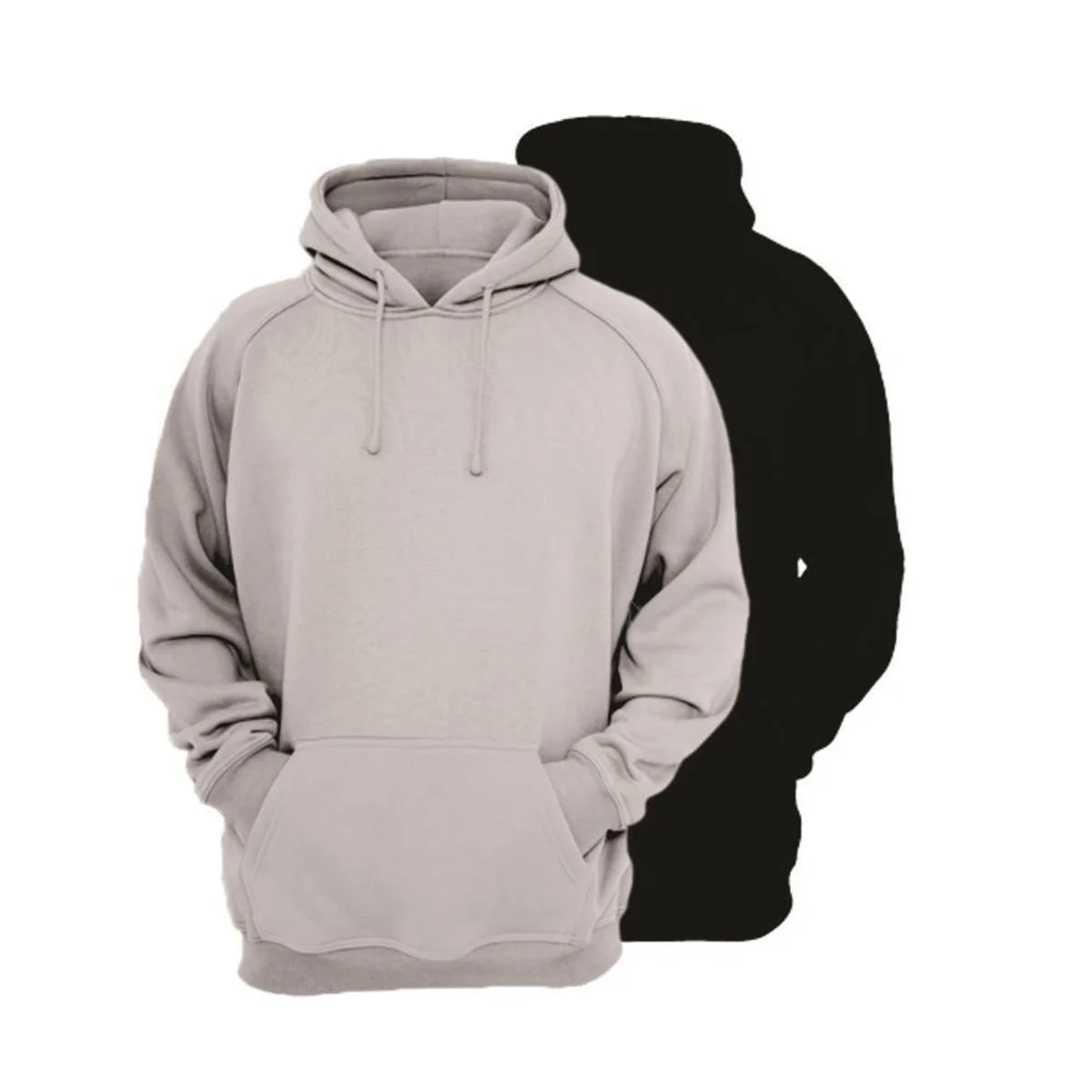 Kit 2 Moletom Masculino Canguru Capuz Bolso Algodão Ragor