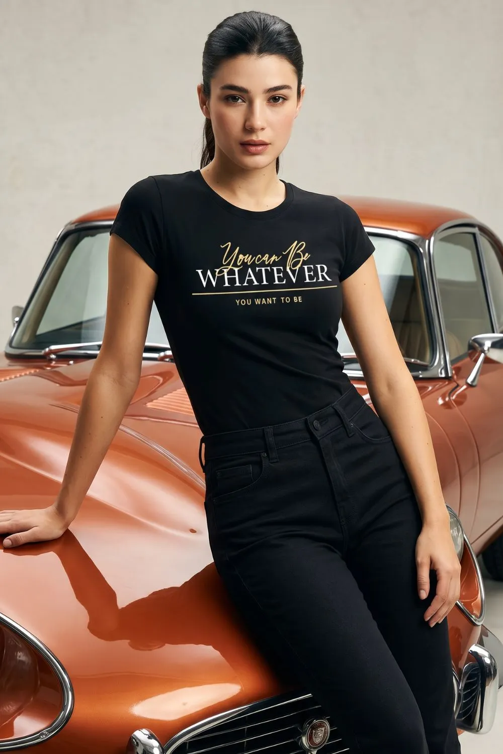 T-Shirt Estampa You Can Be Polo Wear Preto — foto 2