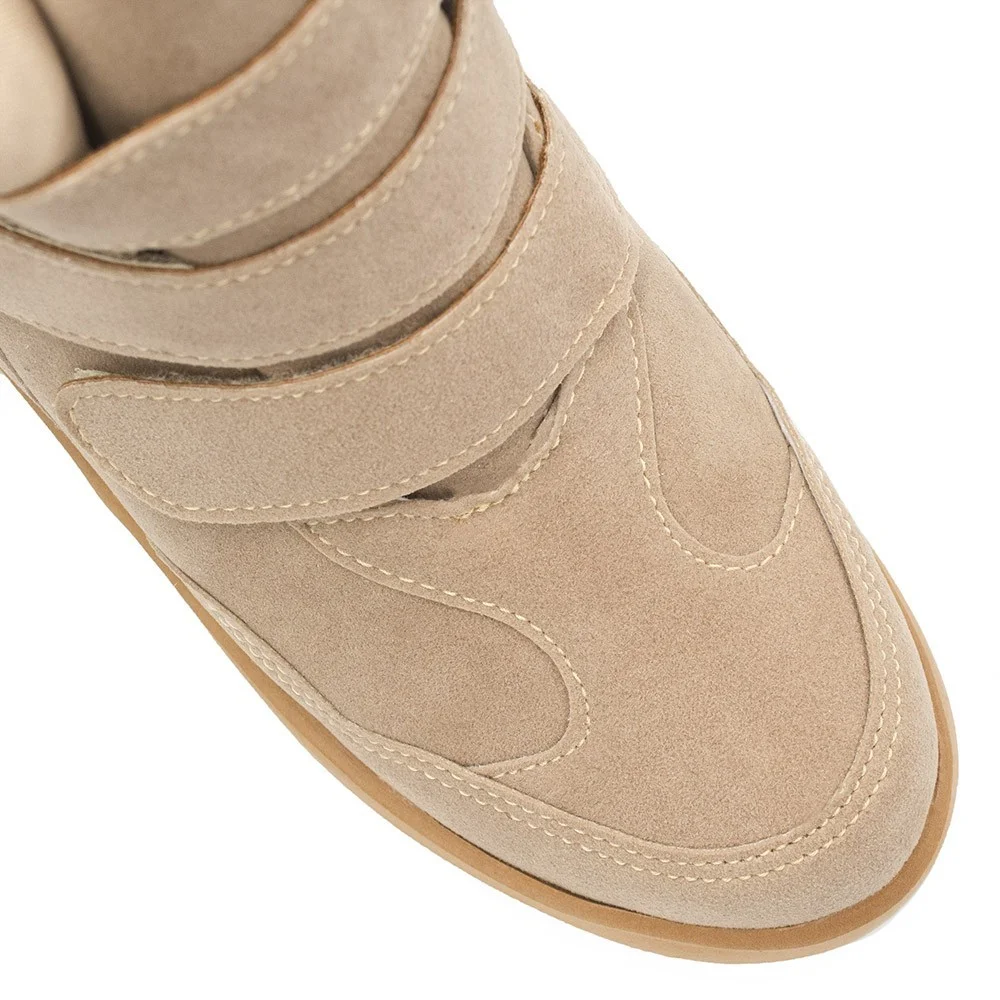 Tênis Zatta  Cano Alto Sneaker Karen Palha — foto 5