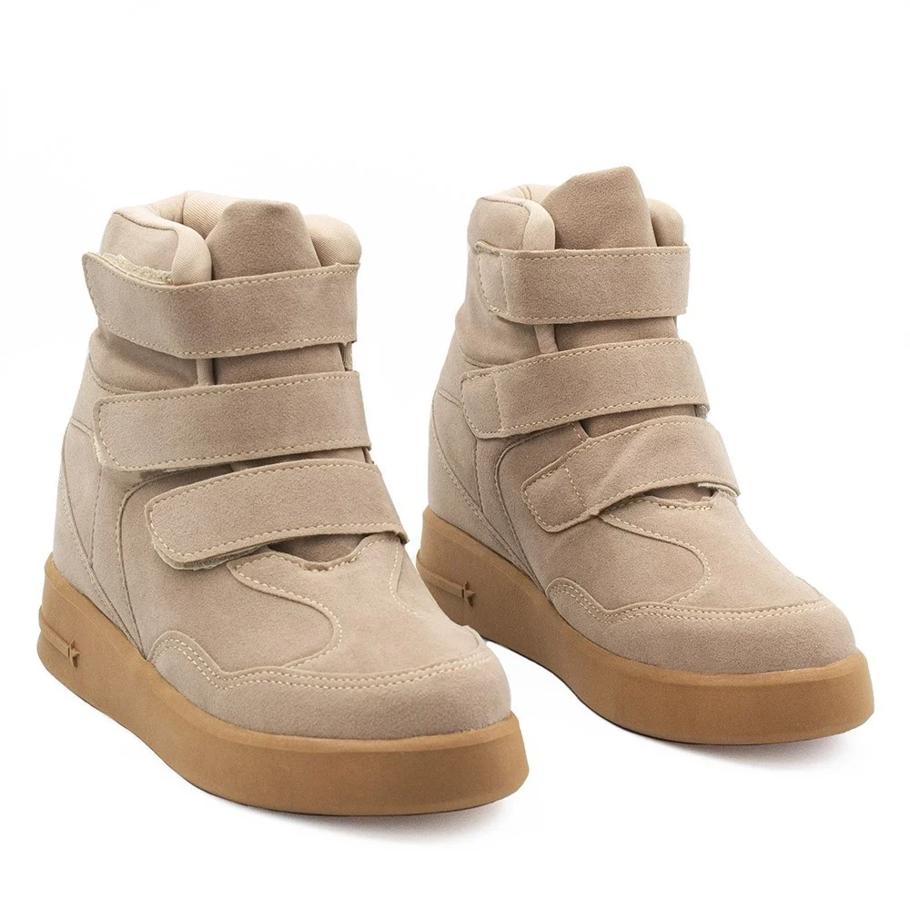 Tênis Zatta  Cano Alto Sneaker Karen Palha — foto 7