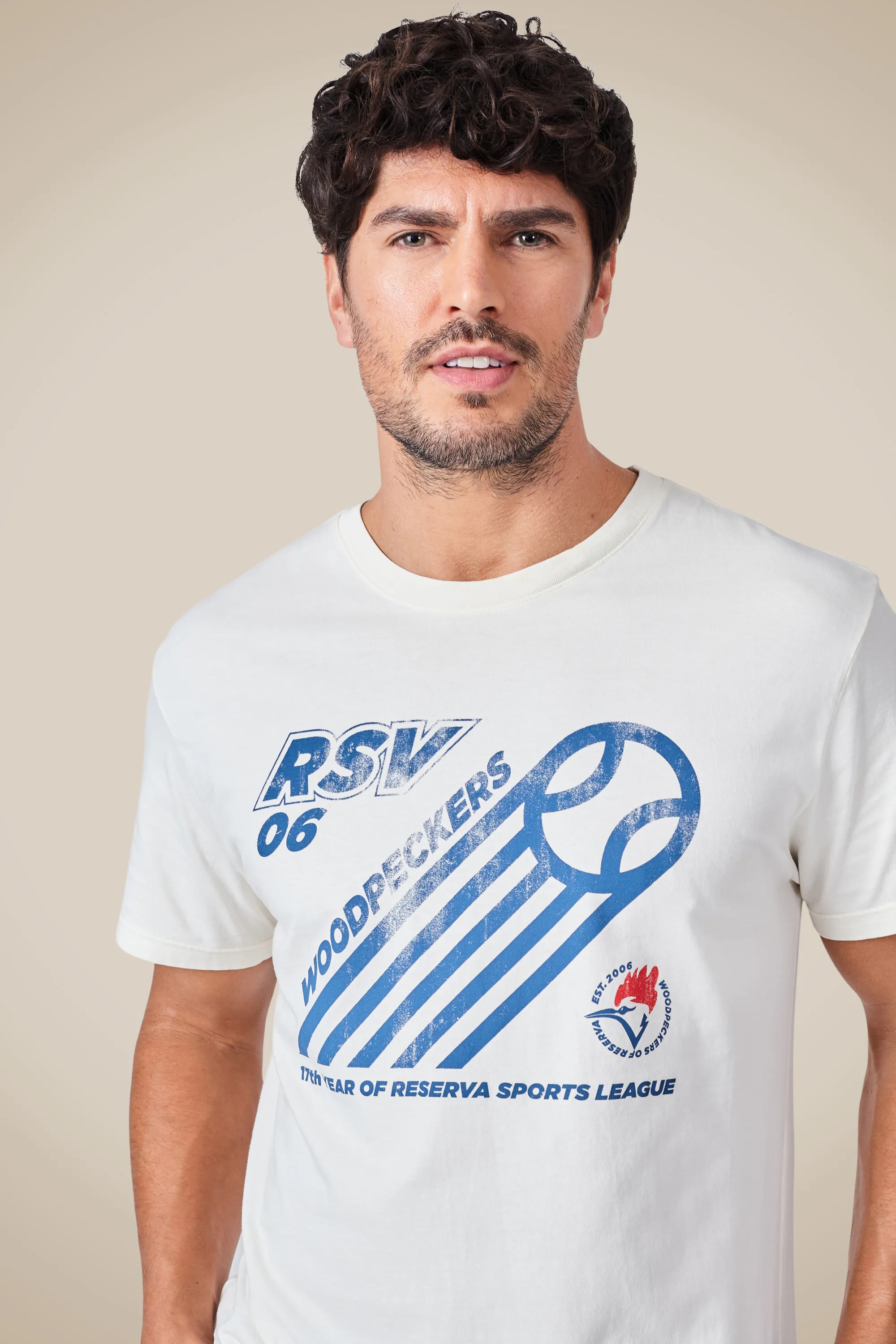 Camiseta Estampada Rsv Woodpeckers