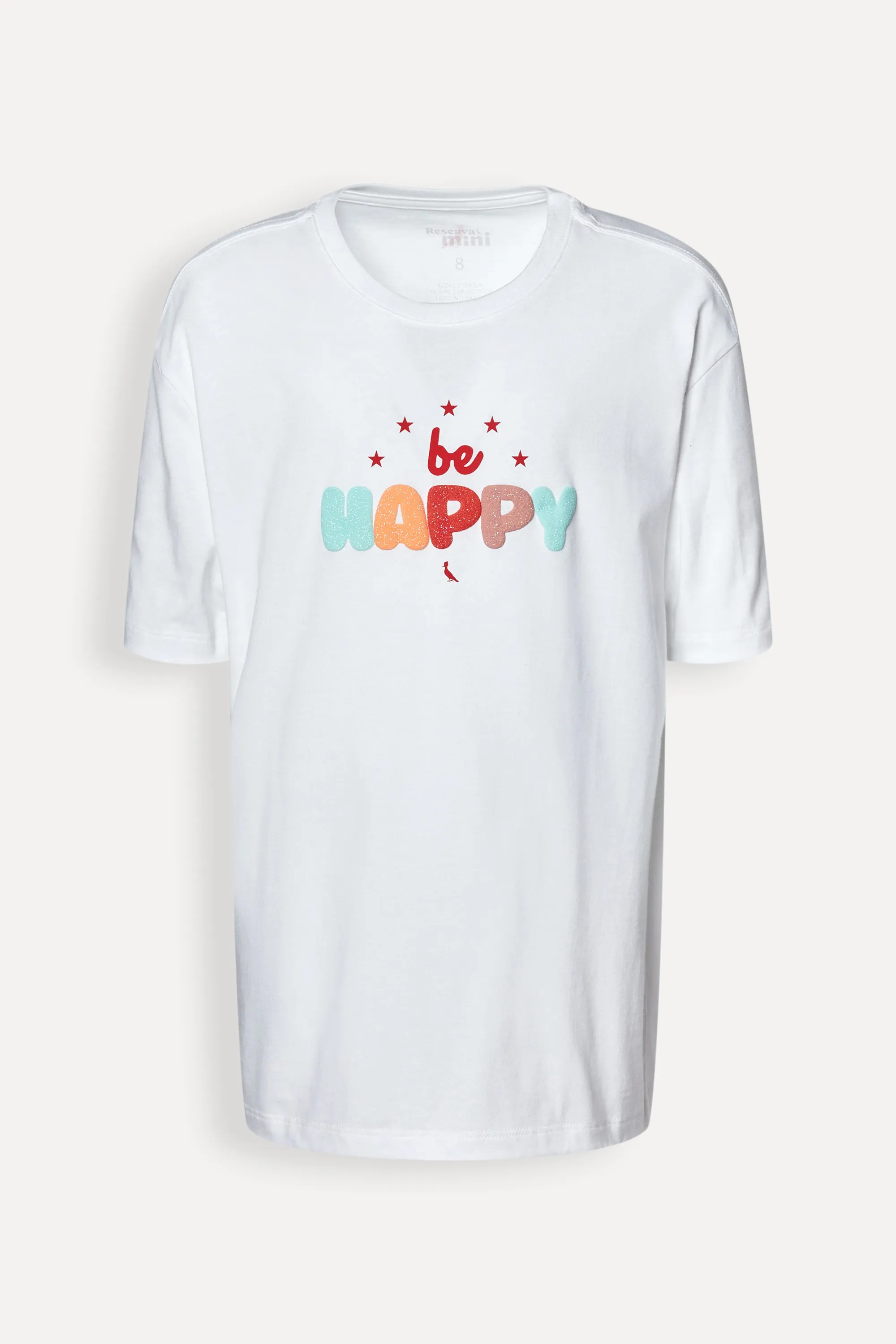 Camiseta Menina Est Be Happy