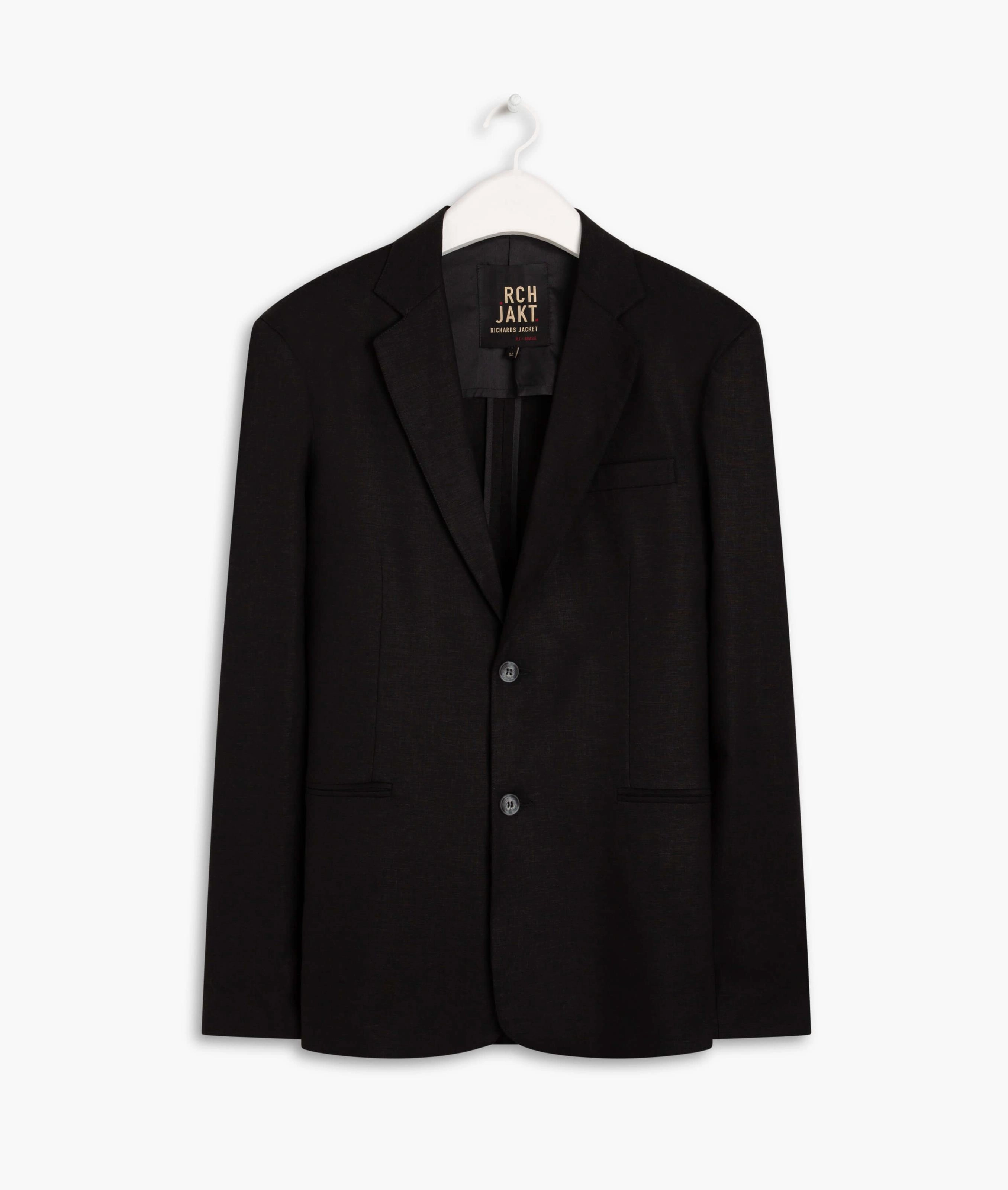 Blazer Linho  Elegance Preto