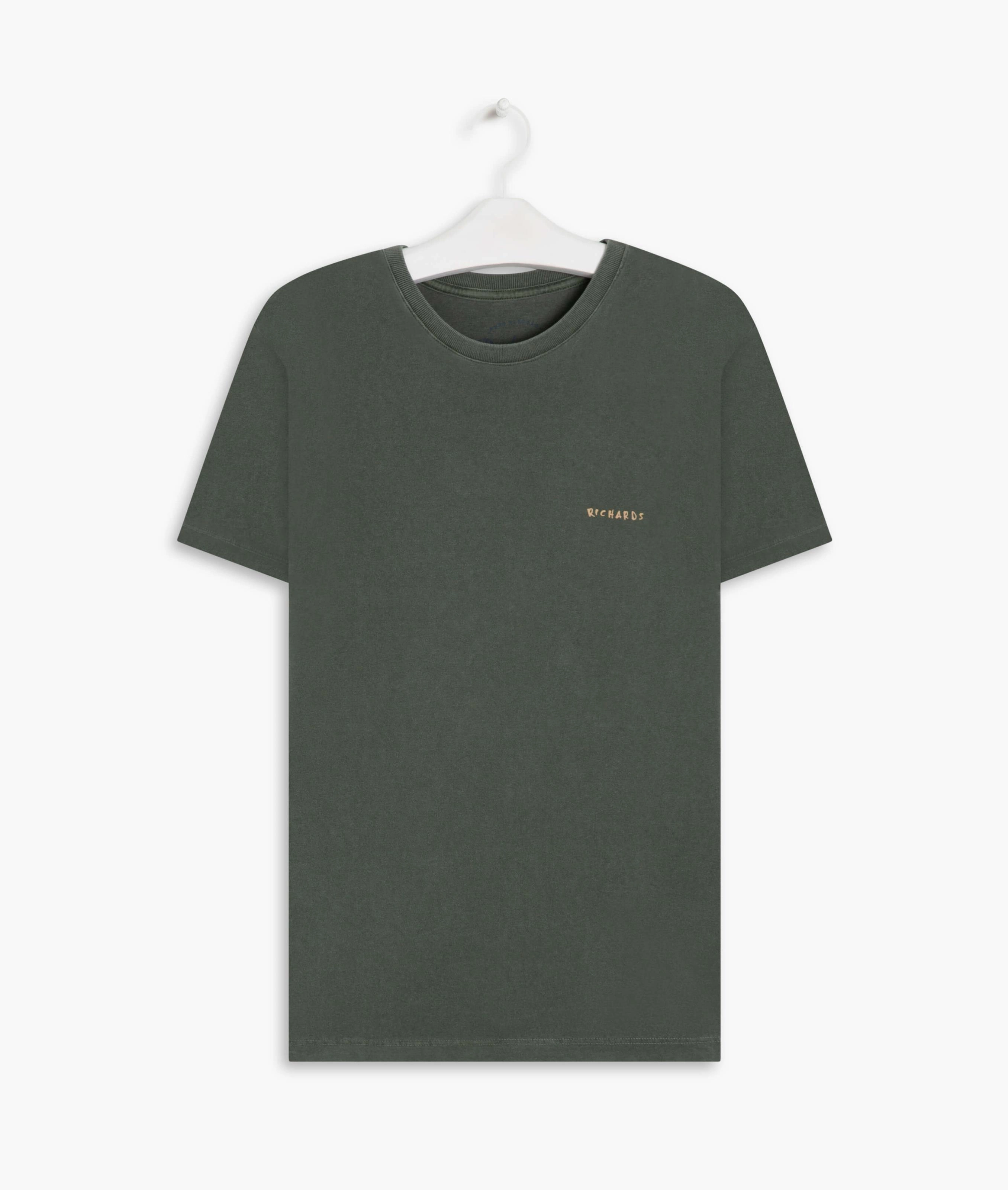 T-Shirt Washed Monstera Cost Verde Escuro