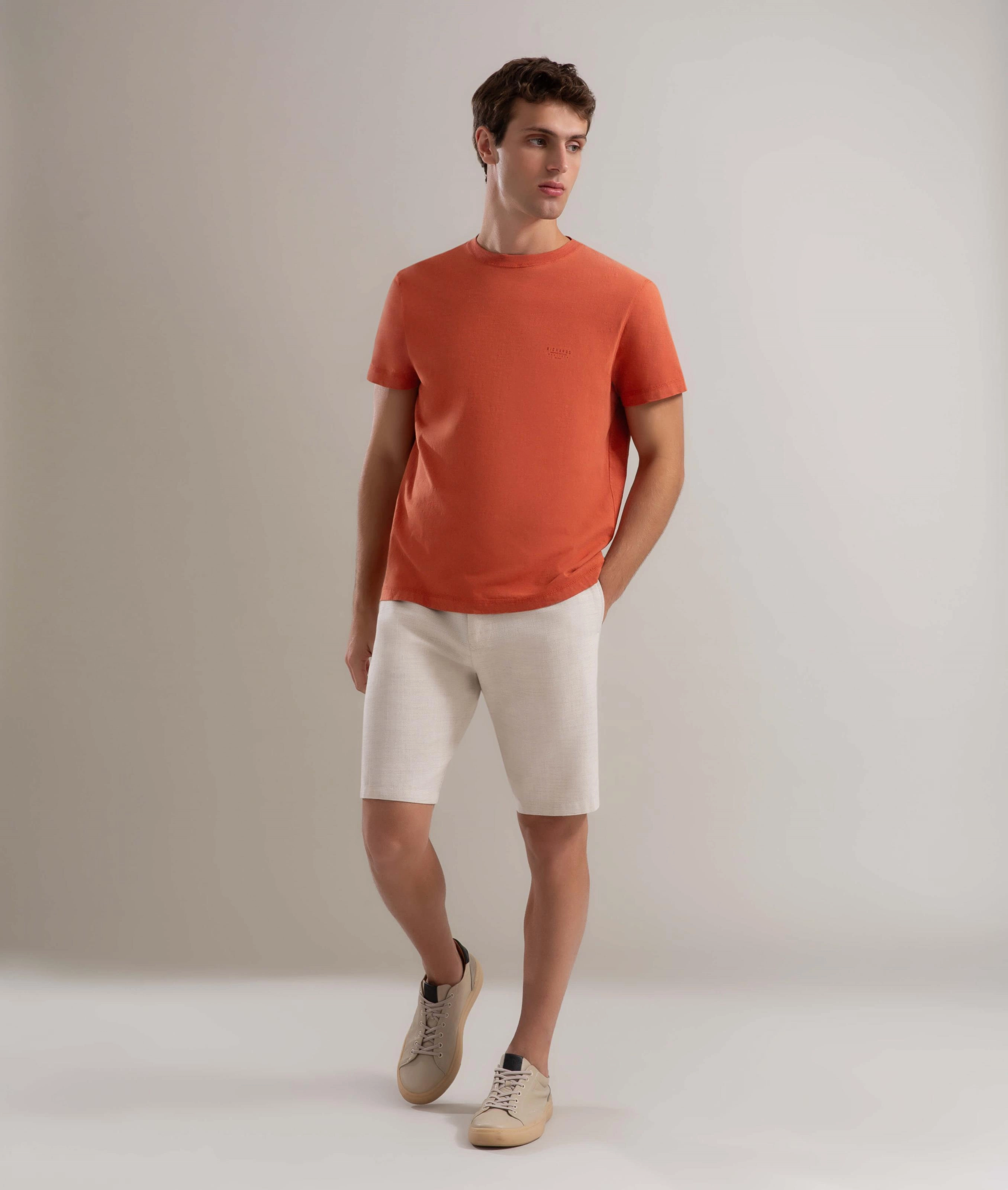 Bermuda Chino Tulio Flame Sandy